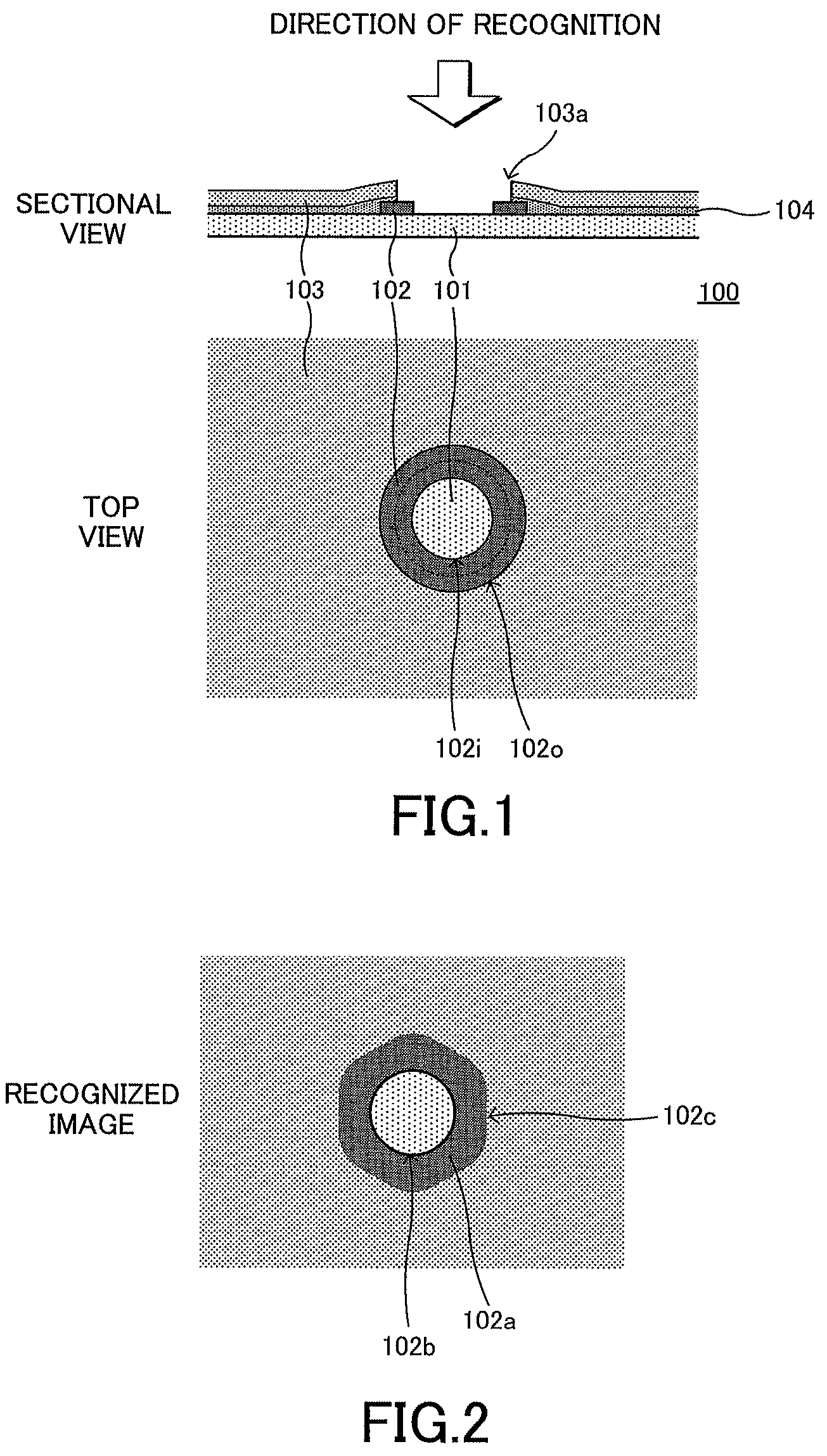 Patent US12108525 Figure 1 – Flexible printed board having improved recognition accuracy