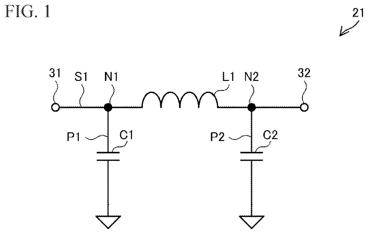 Patent US12108527 — Filter device — Figure 1