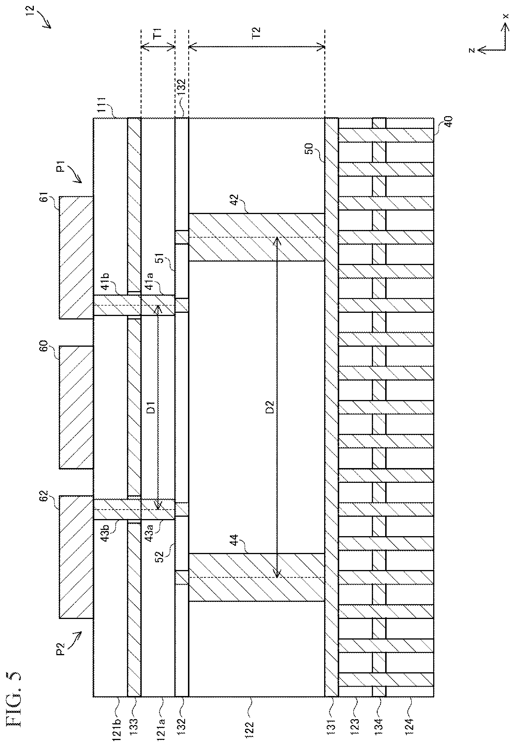 Patent US12108527 Figure 5 – Filter device