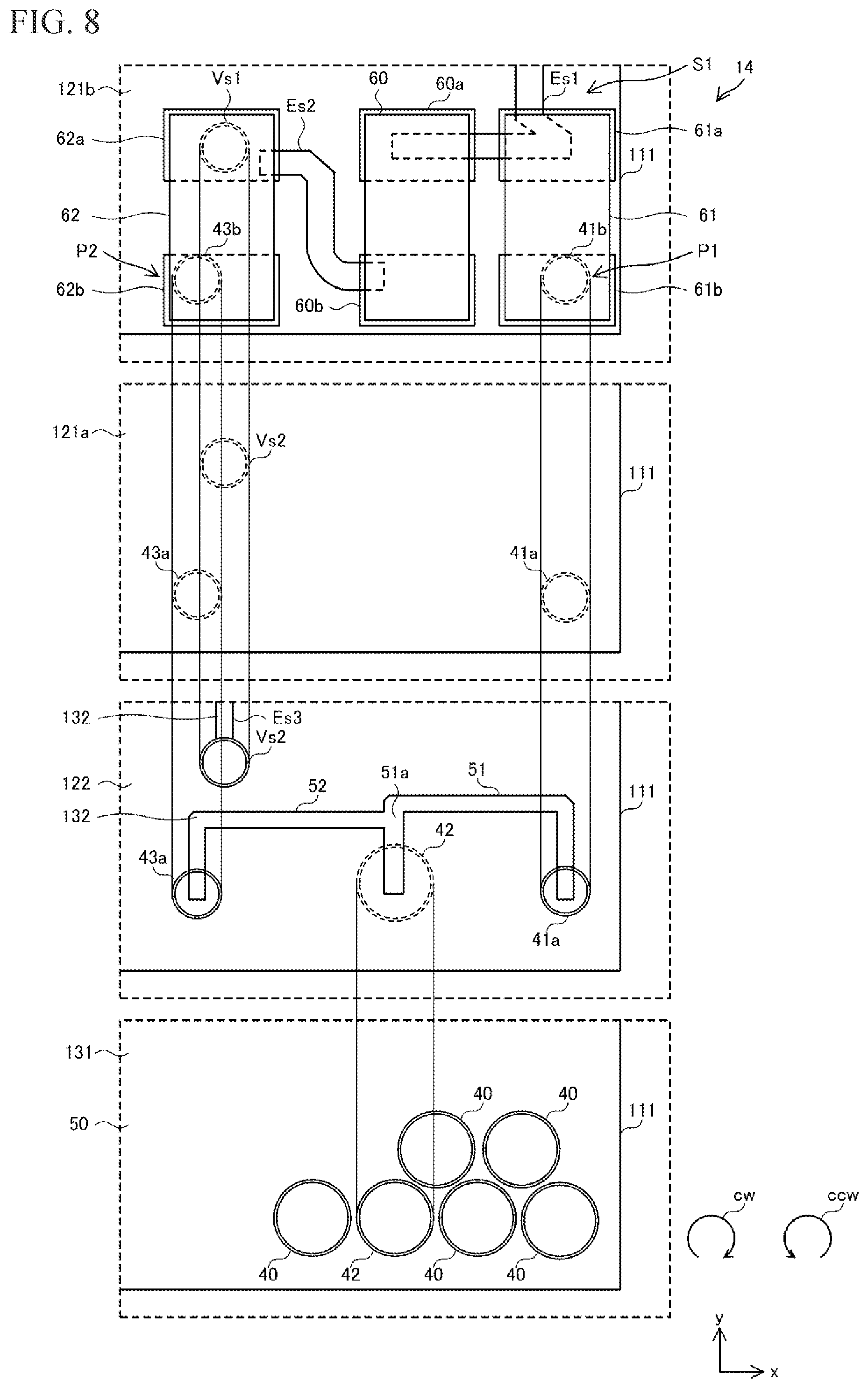 Patent US12108527 Figure 8 – Filter device
