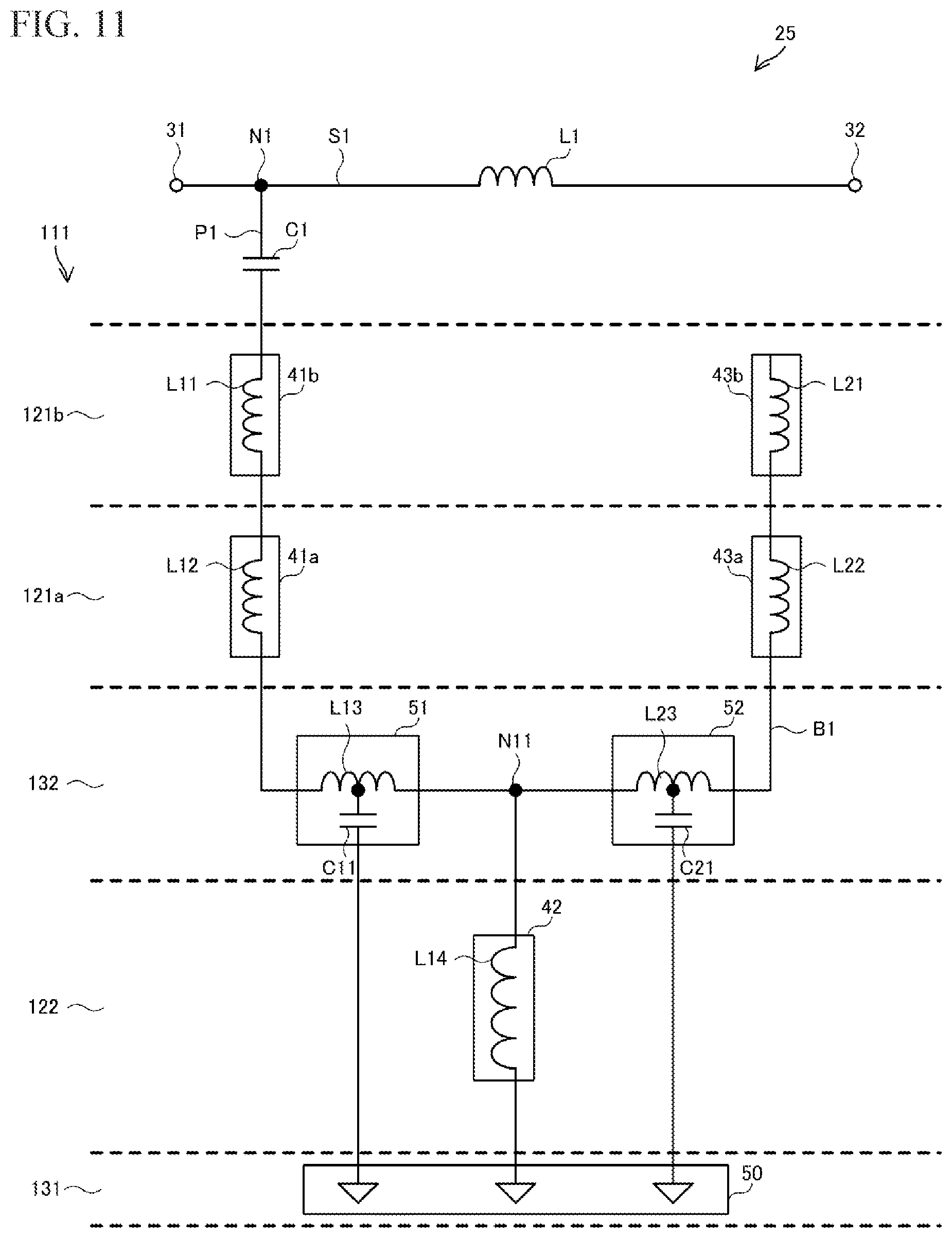 Patent US12108527 Figure 11 – Filter device