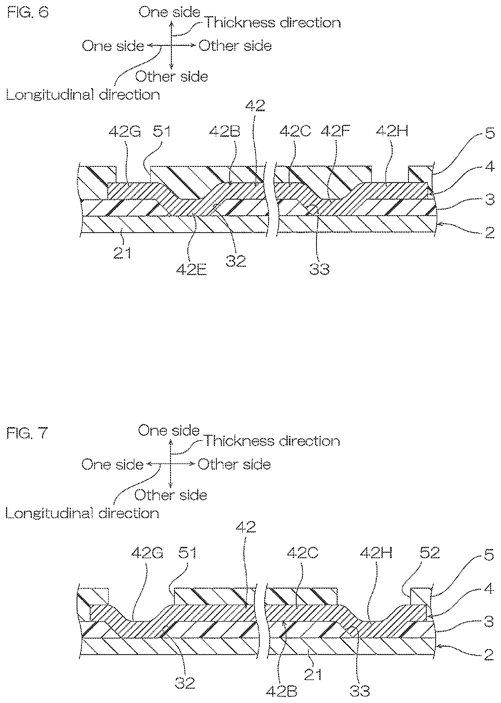 Patent US12108529 Figure 5 – Wiring circuit board