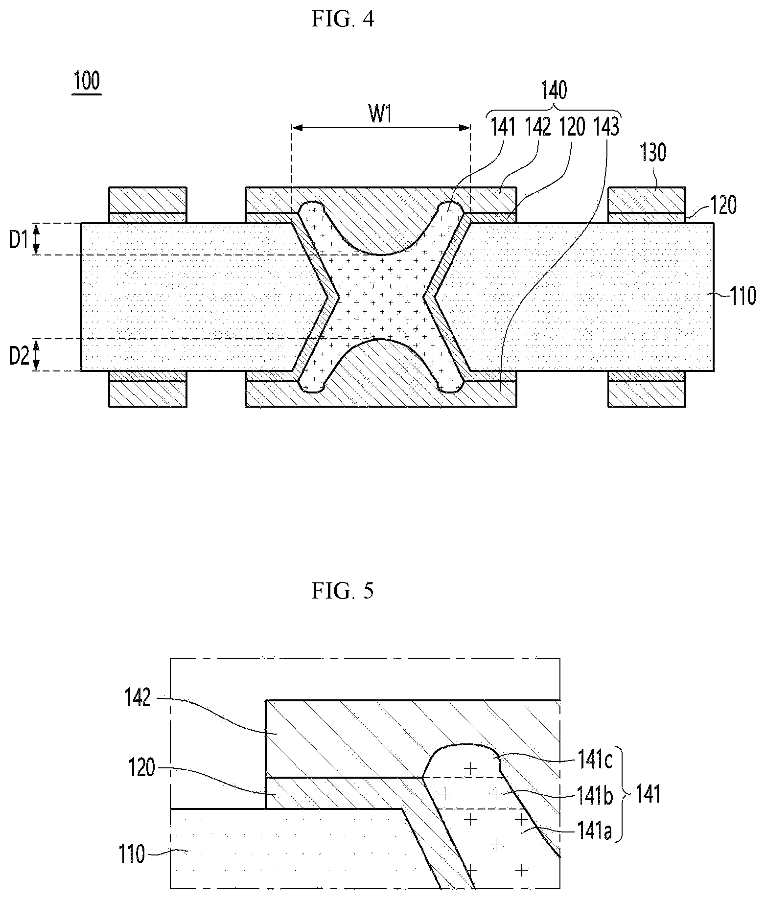 Patent US12108531 Figure 4 – Circuit board comprising via