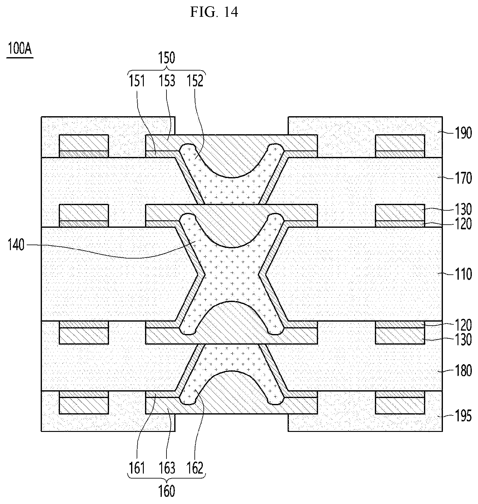 Patent US12108531 Figure 9 – Circuit board comprising via