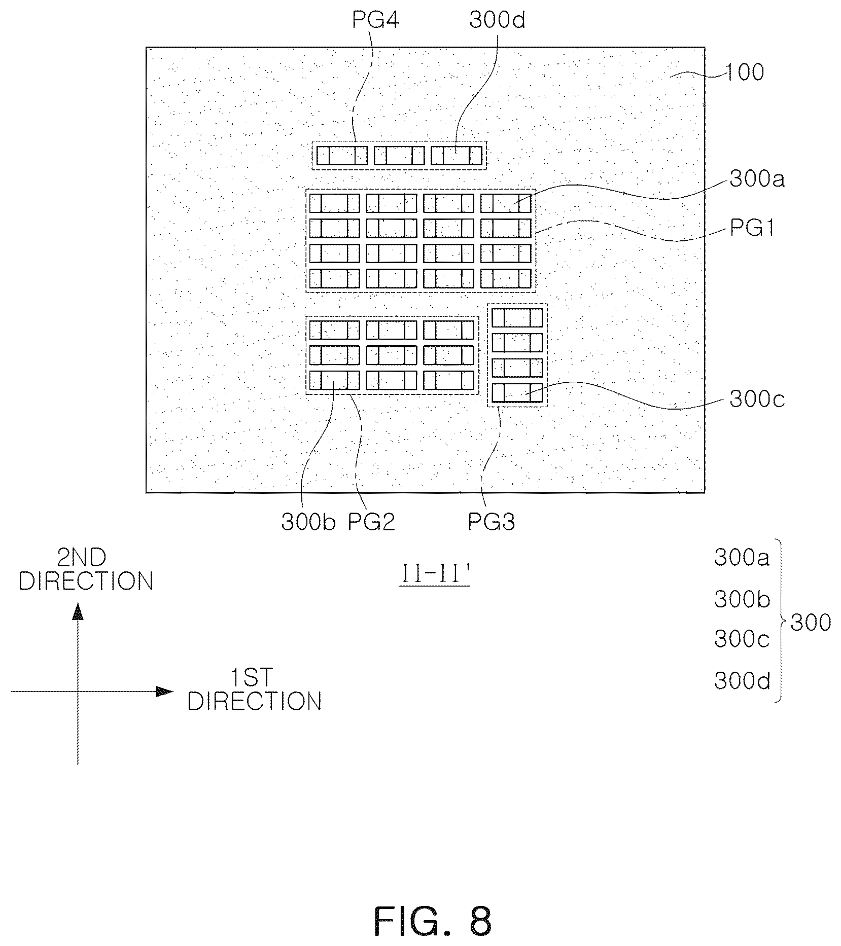 Patent US12108534 Figure 8 – Substrate structure and electronic device including the same