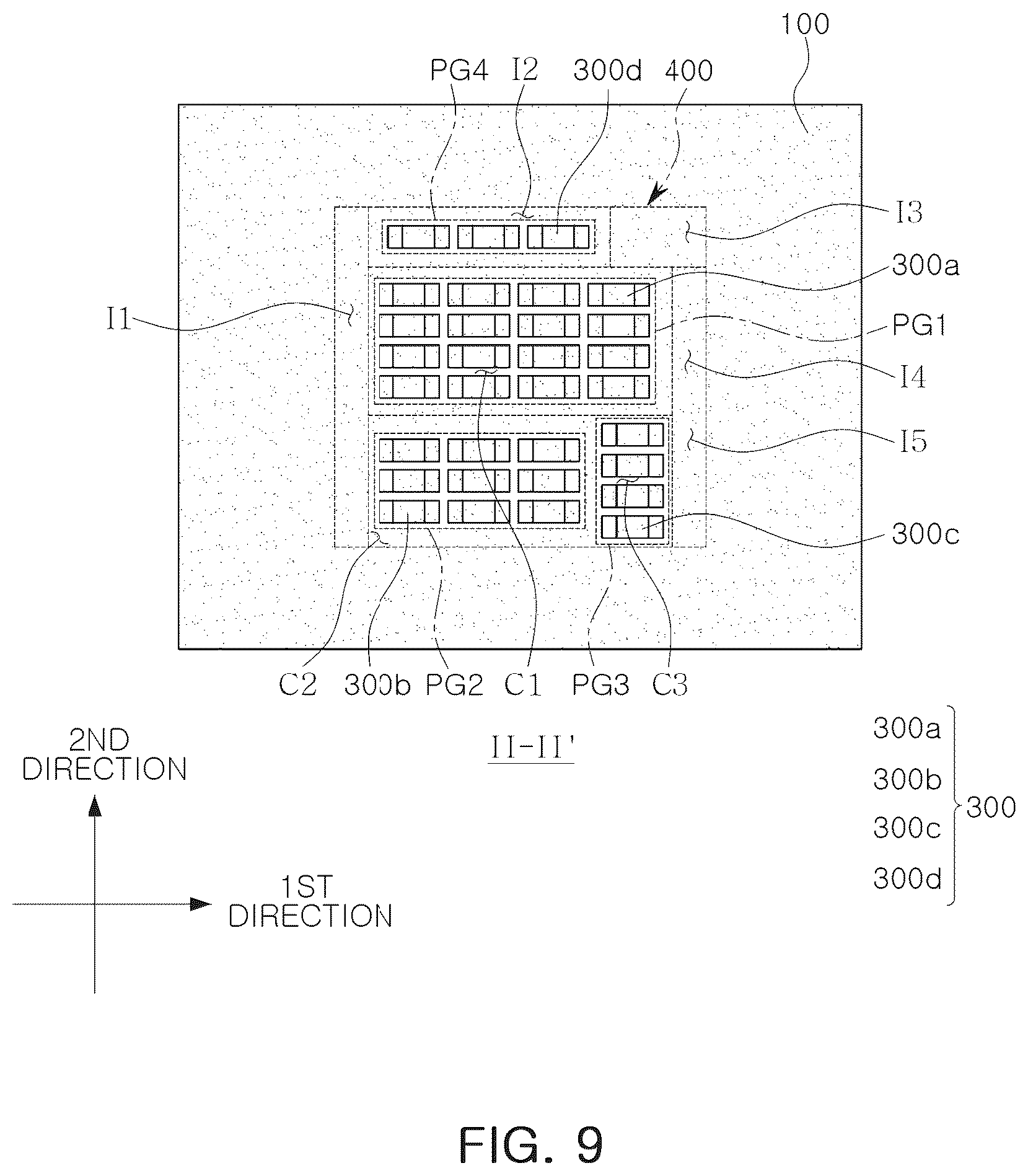 Patent US12108534 Figure 9 – Substrate structure and electronic device including the same