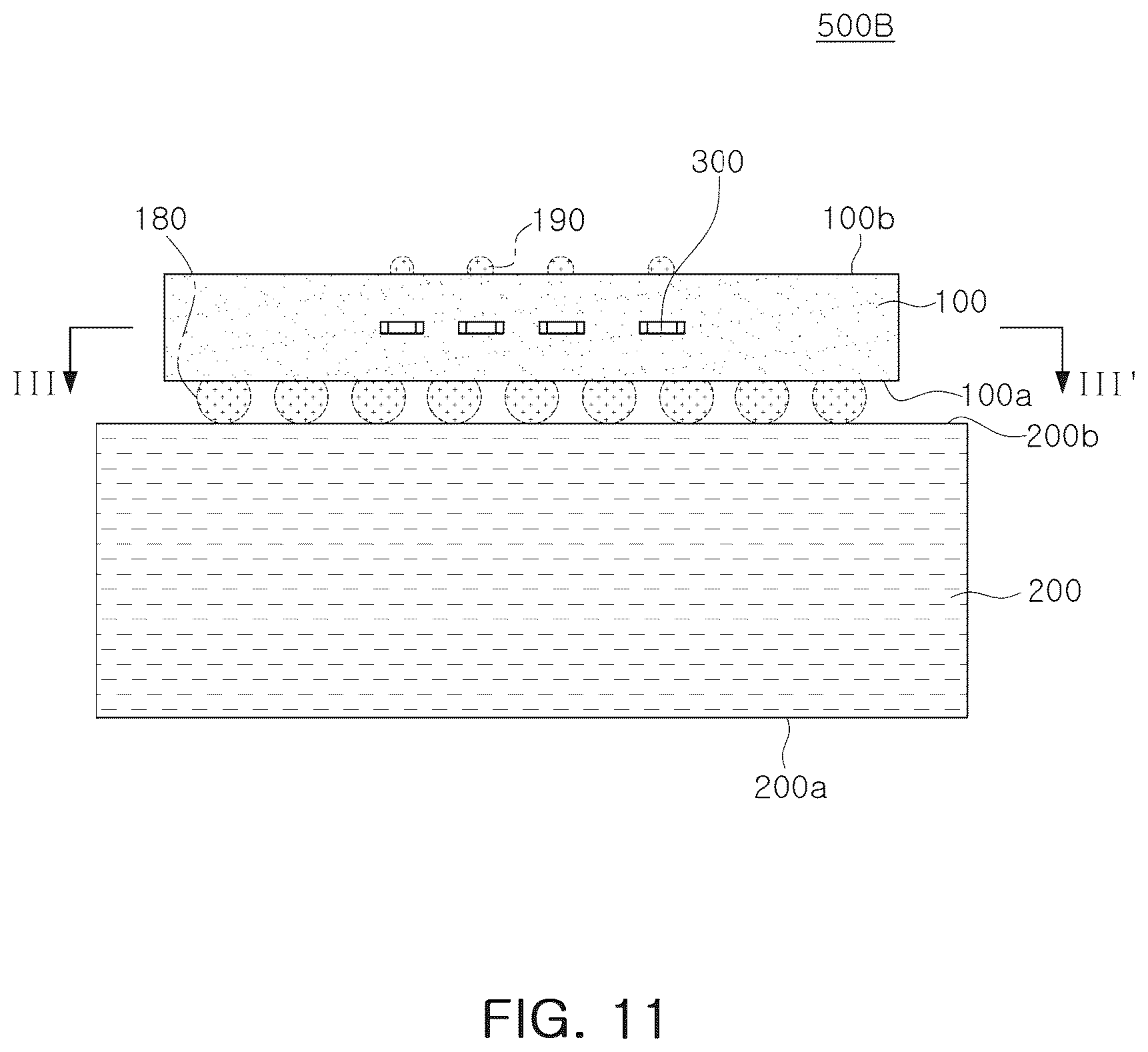 Patent US12108534 Figure 11 – Substrate structure and electronic device including the same