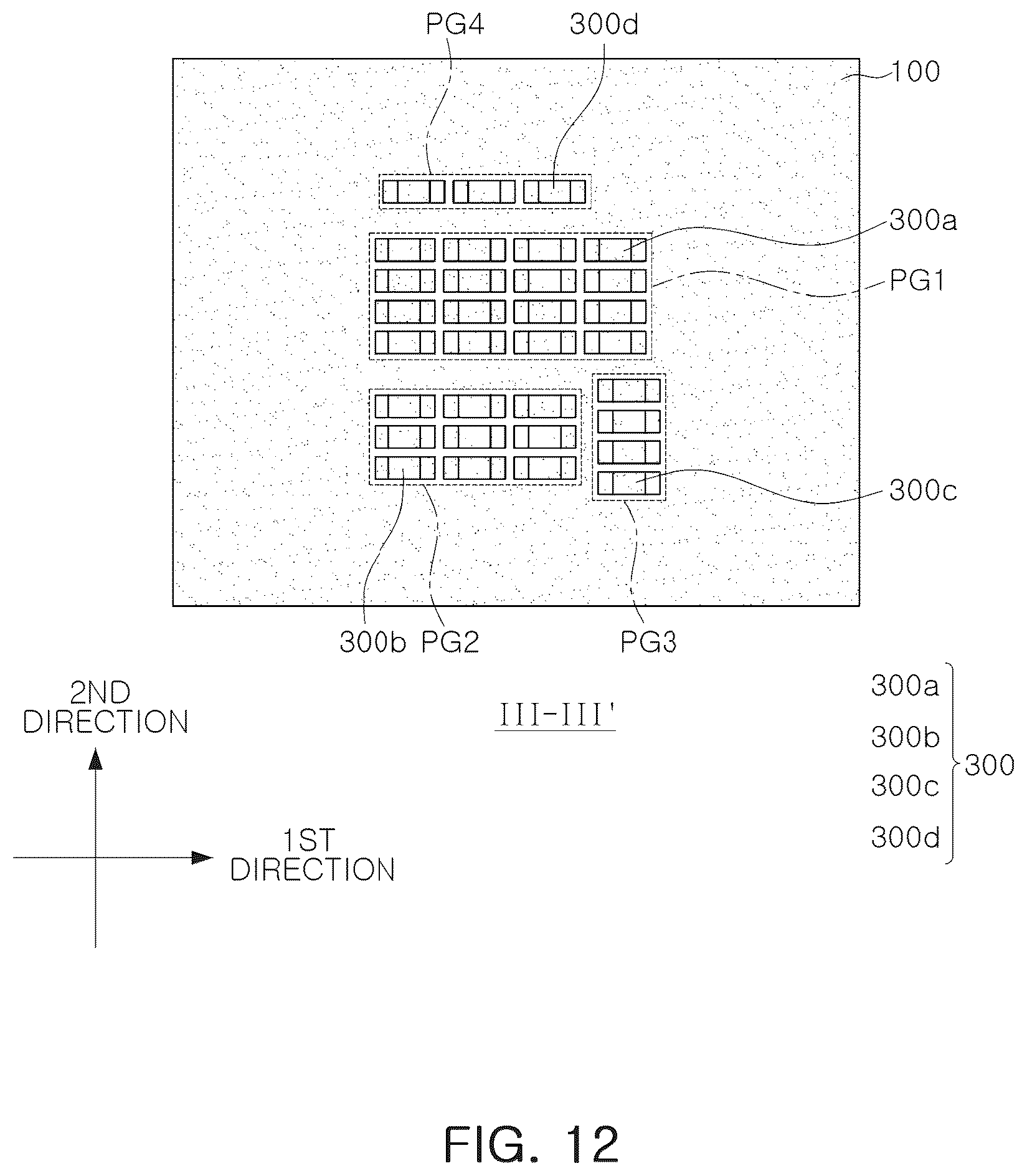 Patent US12108534 Figure 12 – Substrate structure and electronic device including the same