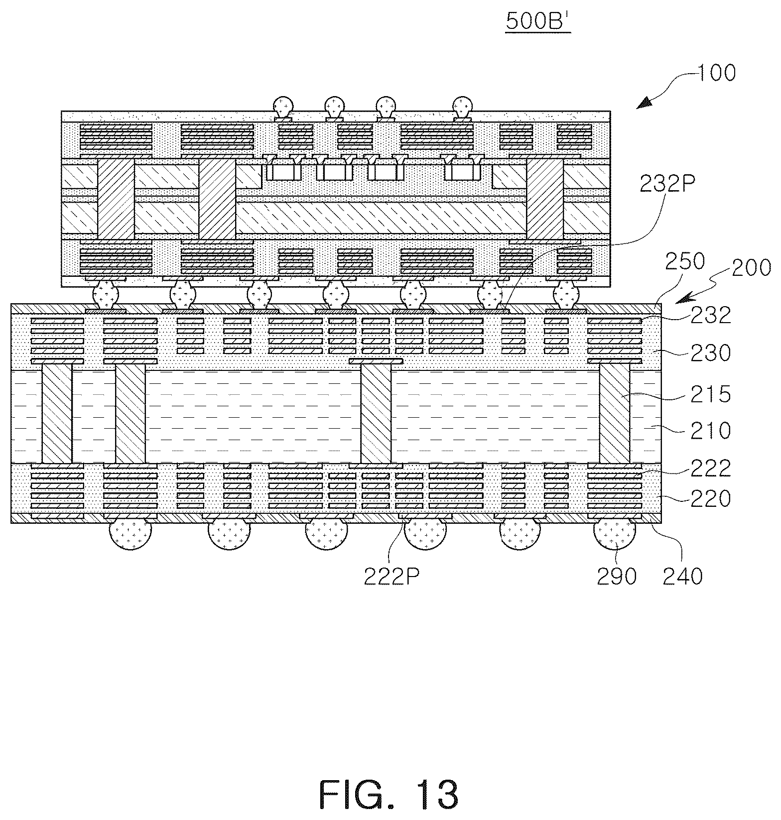 Patent US12108534 Figure 13 – Substrate structure and electronic device including the same