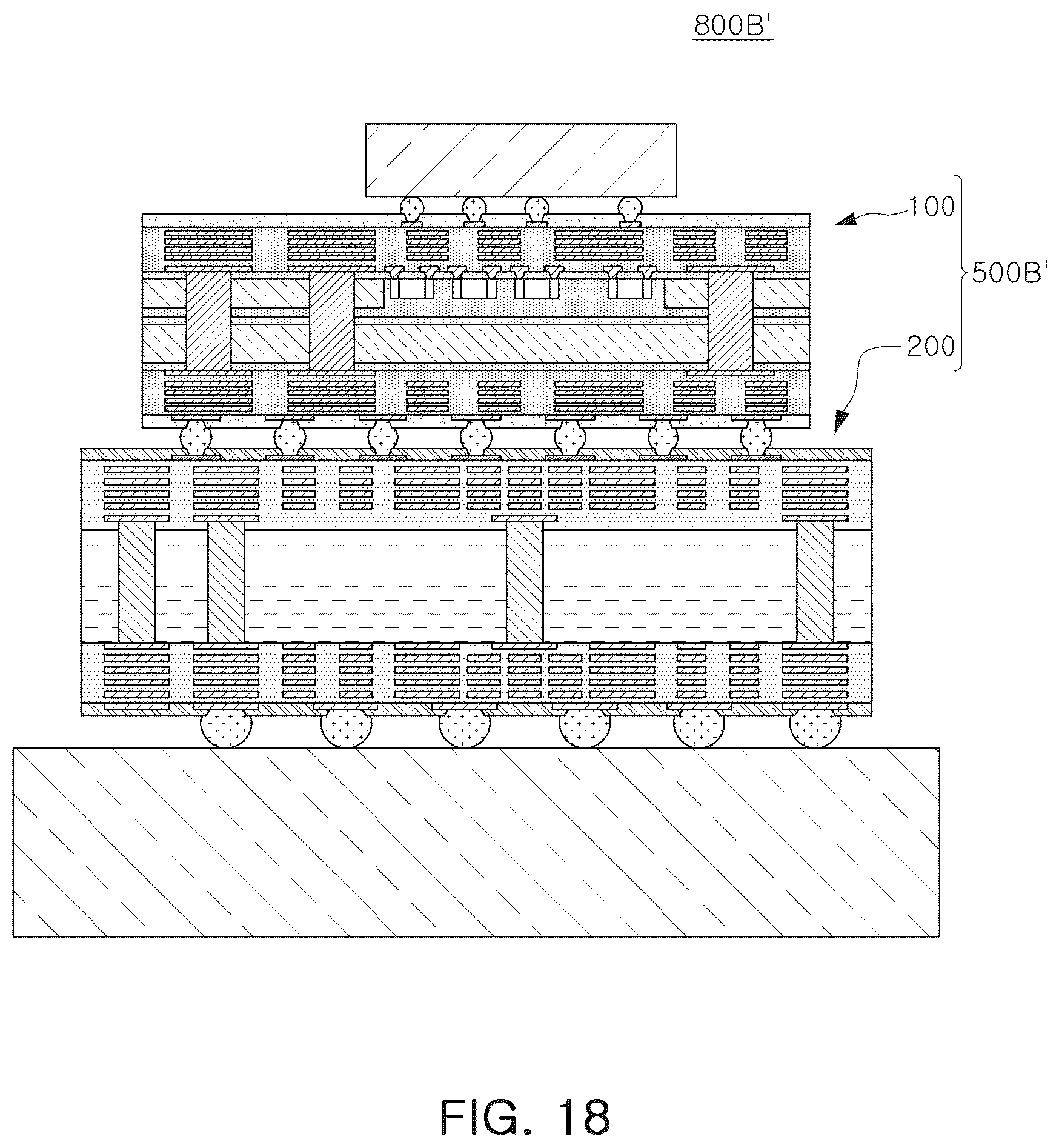 Patent US12108534 Figure 18 – Substrate structure and electronic device including the same