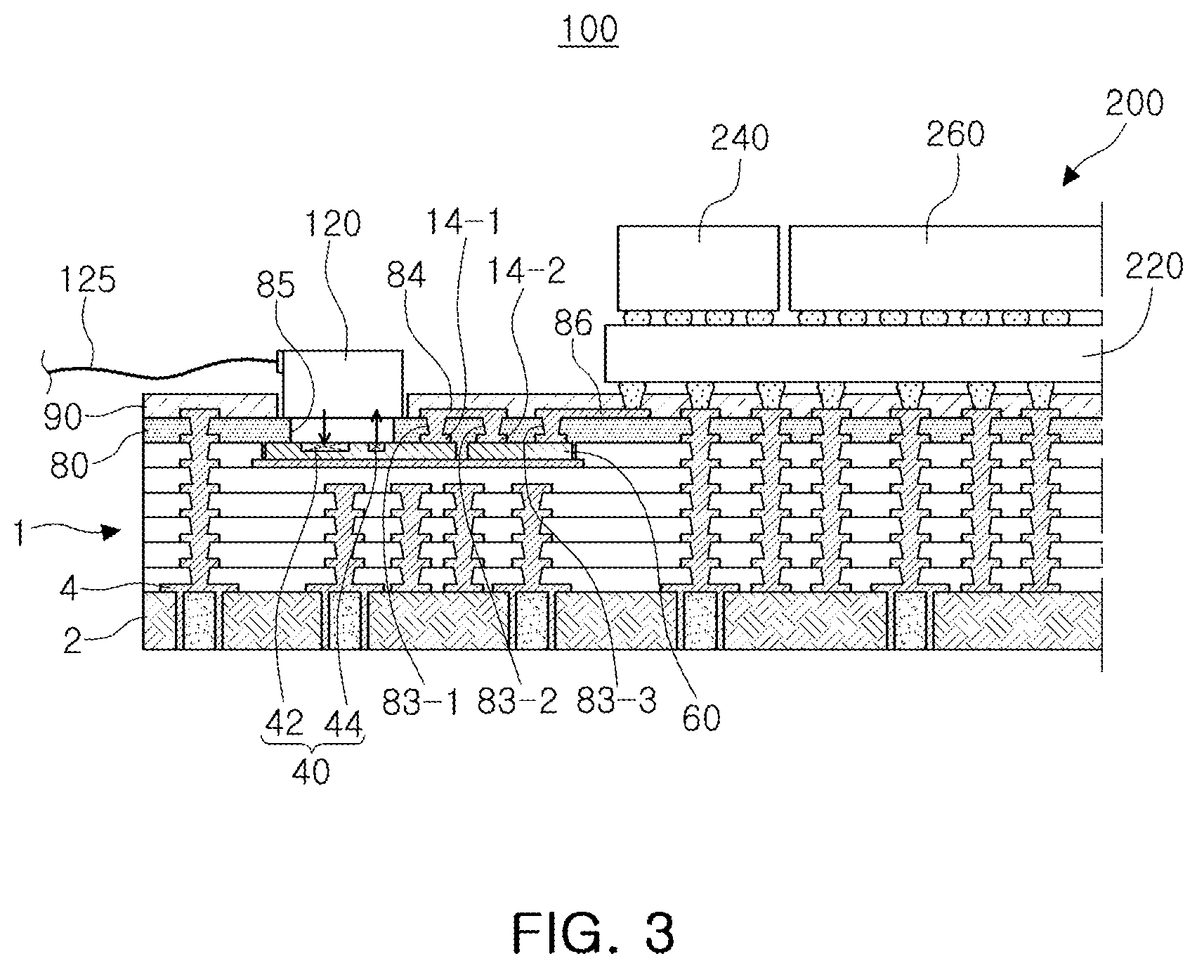 Patent US12108535 Figure 4 – Printed circuit board and printed circuit board package