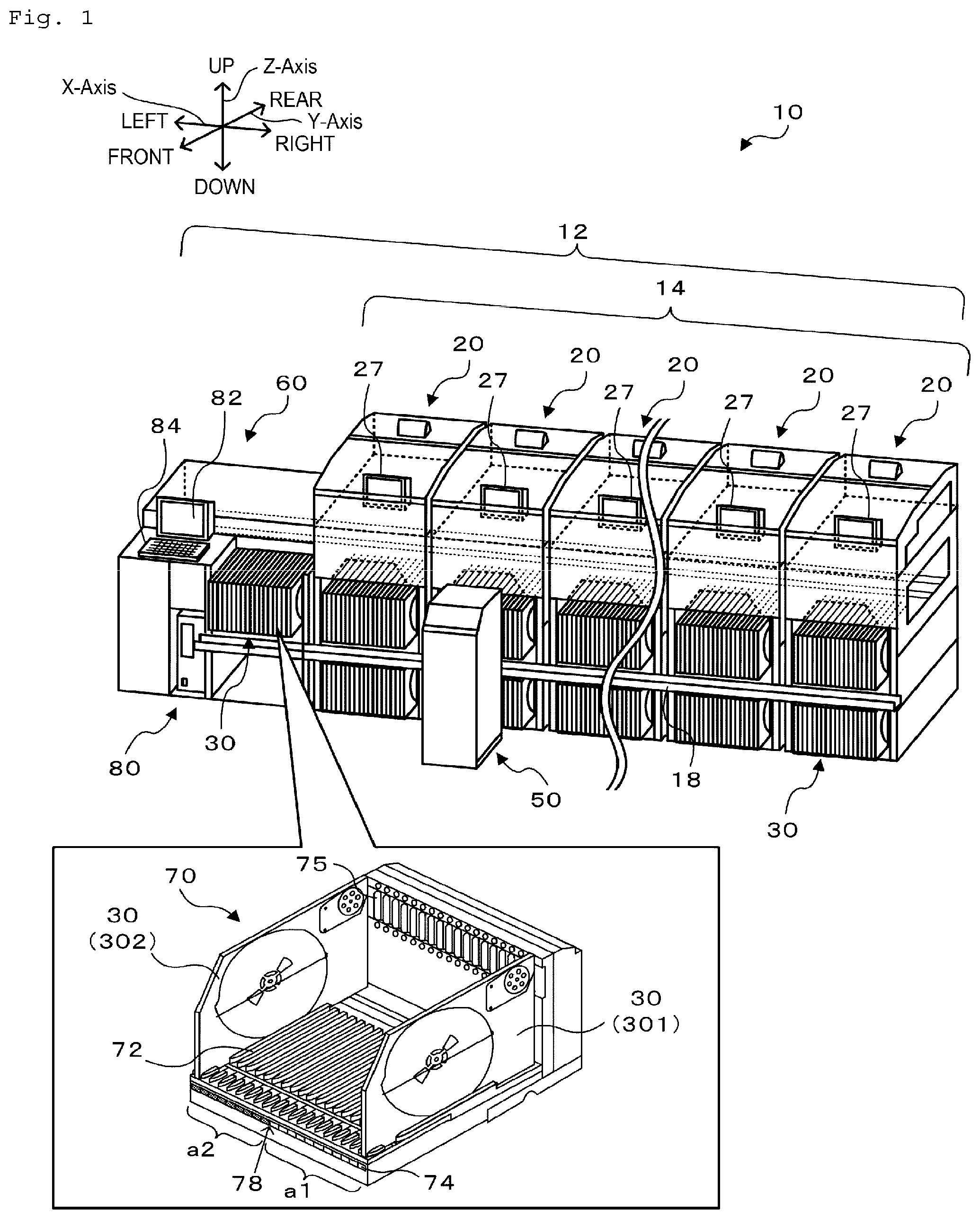 Patent US12108537 Figure 1 – Component mounting system