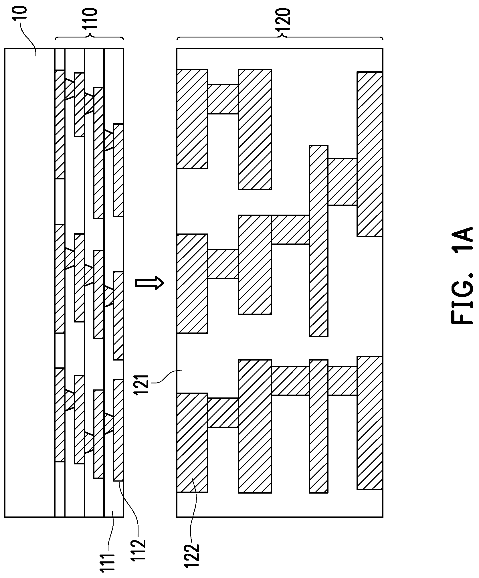 Patent US12108543 Figure 1 – Testing substrate and manufacturing method thereof and probe card