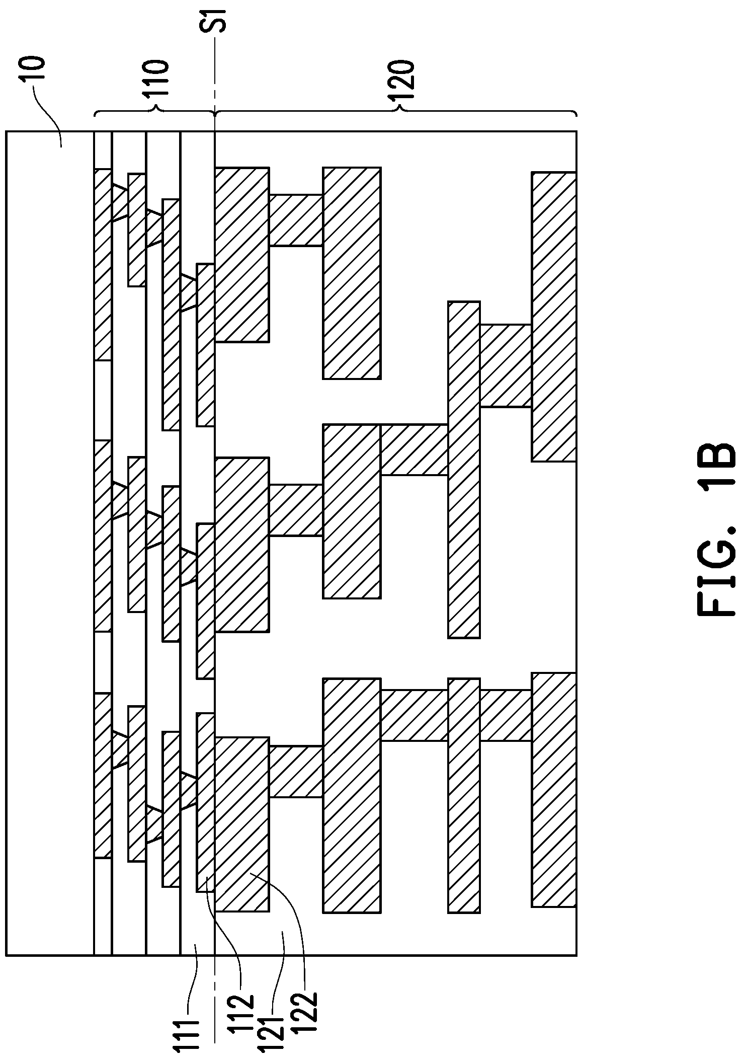 Patent US12108543 Figure 2 – Testing substrate and manufacturing method thereof and probe card