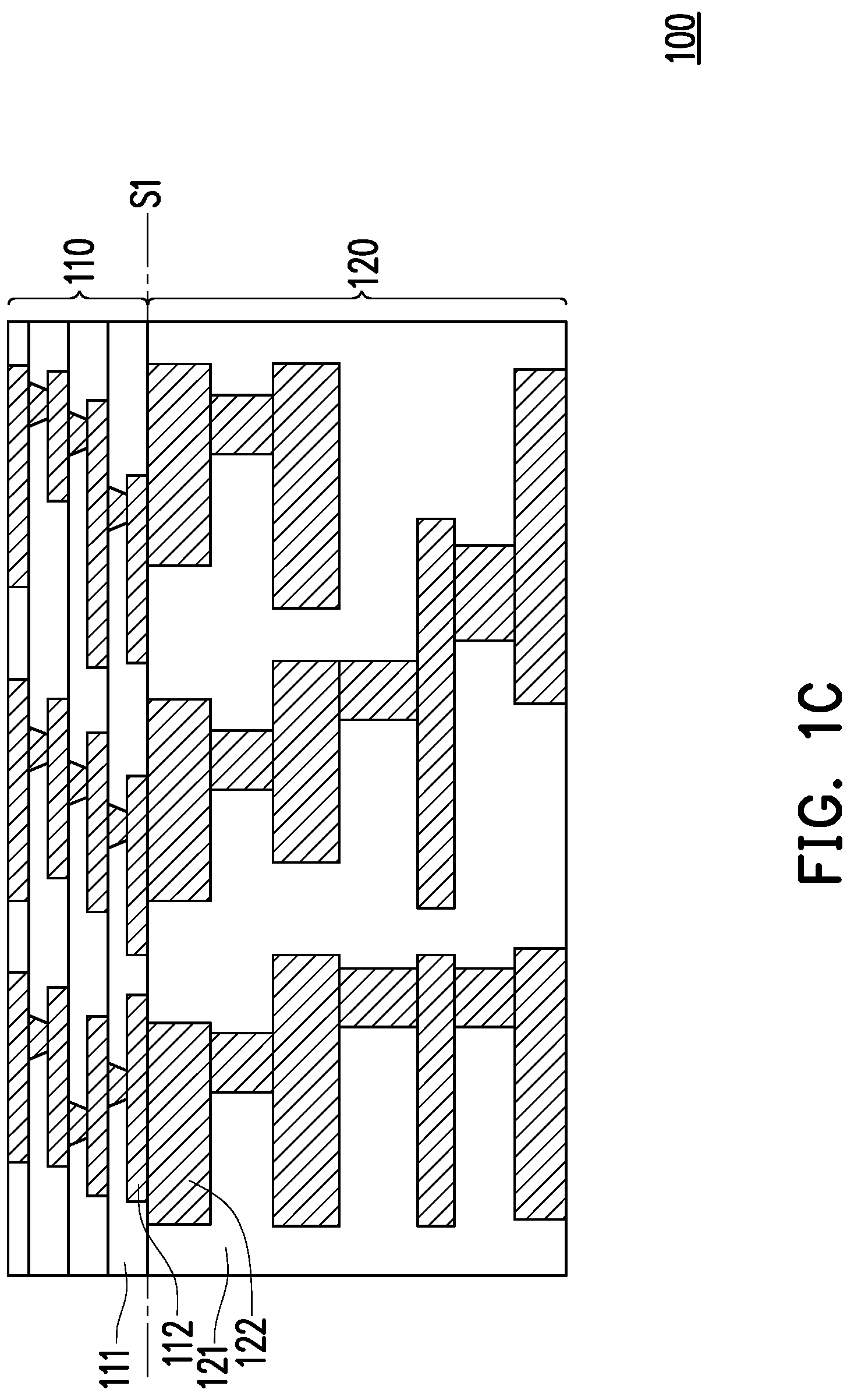 Patent US12108543 Figure 3 – Testing substrate and manufacturing method thereof and probe card