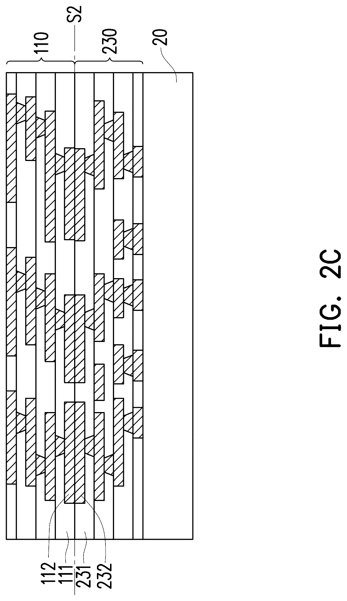 Patent US12108543 Figure 6 – Testing substrate and manufacturing method thereof and probe card