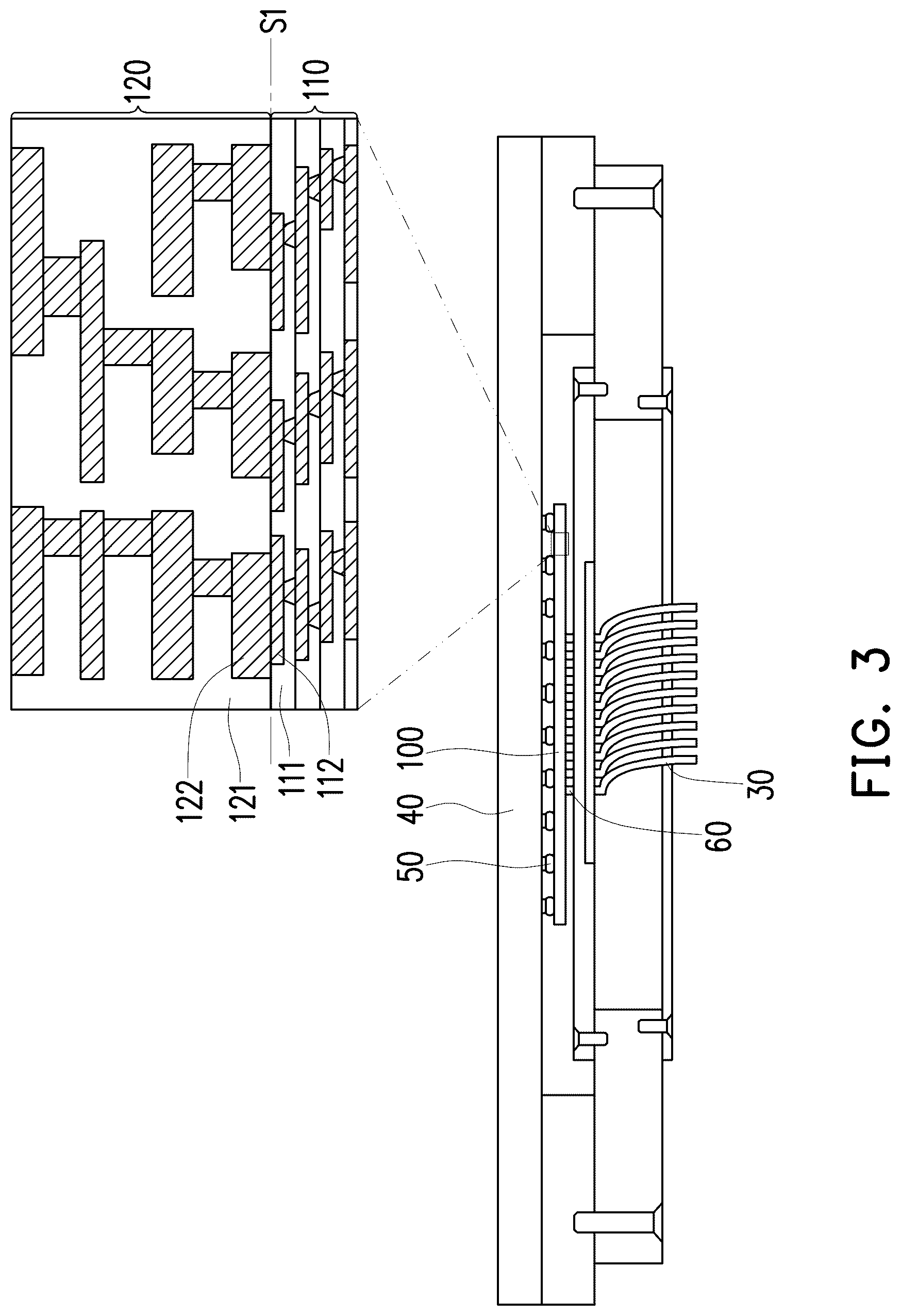Patent US12108543 Figure 8 – Testing substrate and manufacturing method thereof and probe card