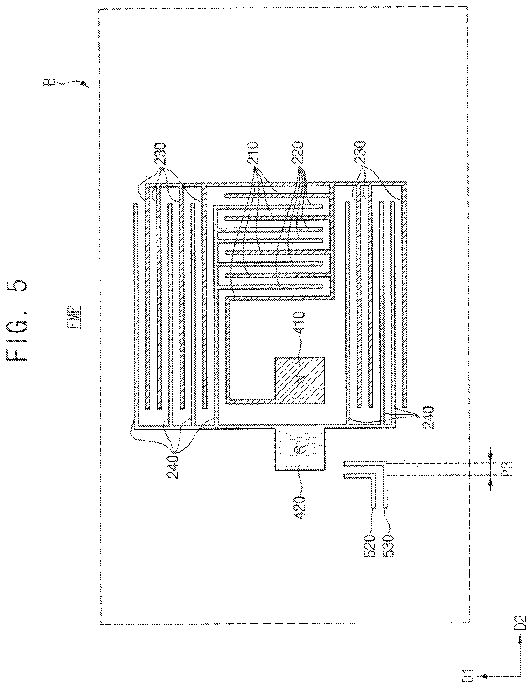 Patent US12108545 Figure 5 – Display device and method of manufacturing the same