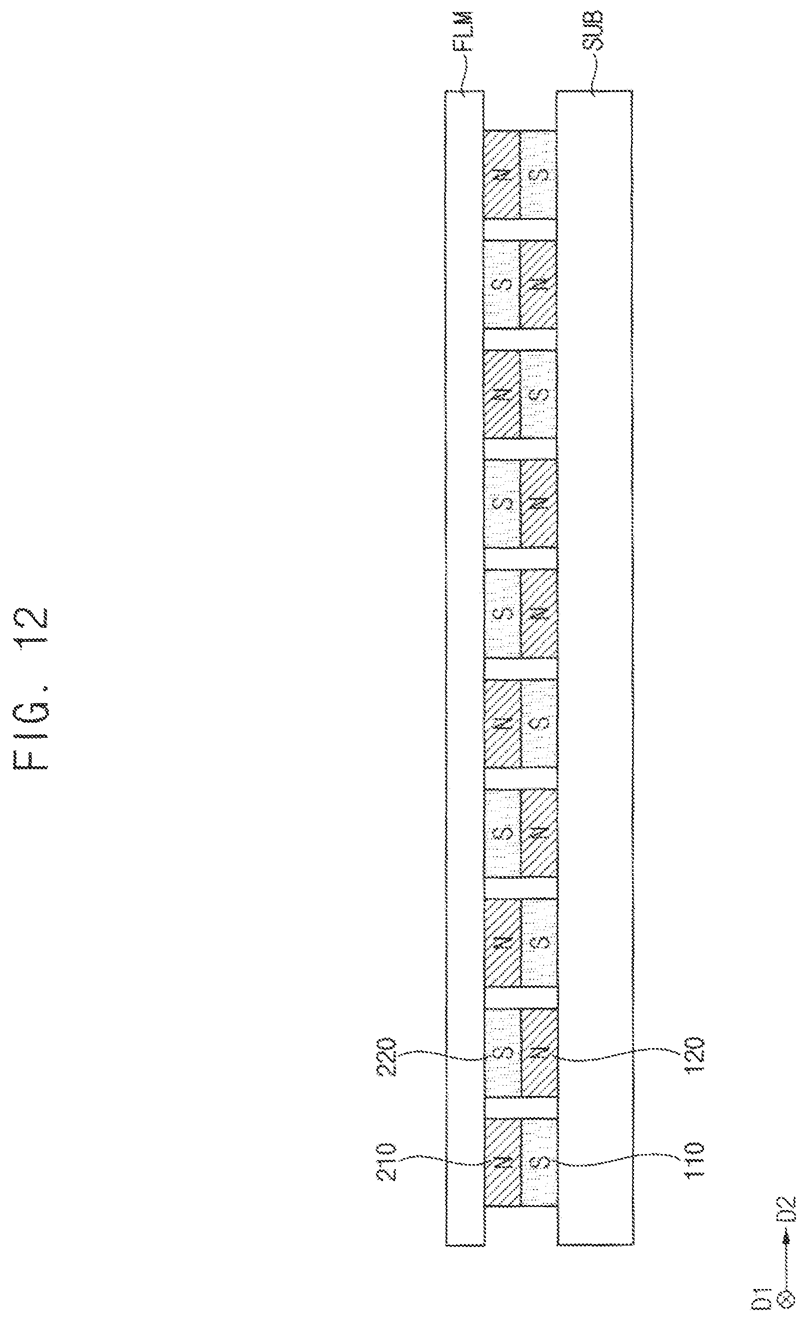 Patent US12108545 Figure 12 – Display device and method of manufacturing the same