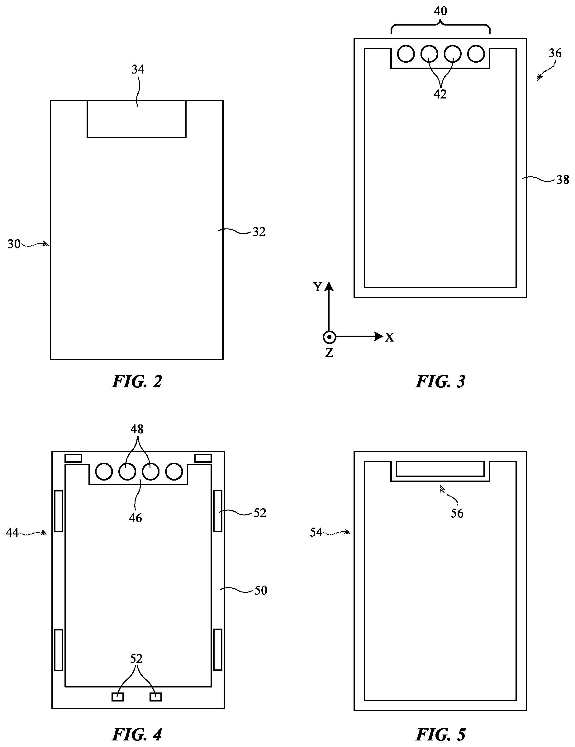 Patent US12108547 Figure 2 – Electronic devices with molded polymer structures