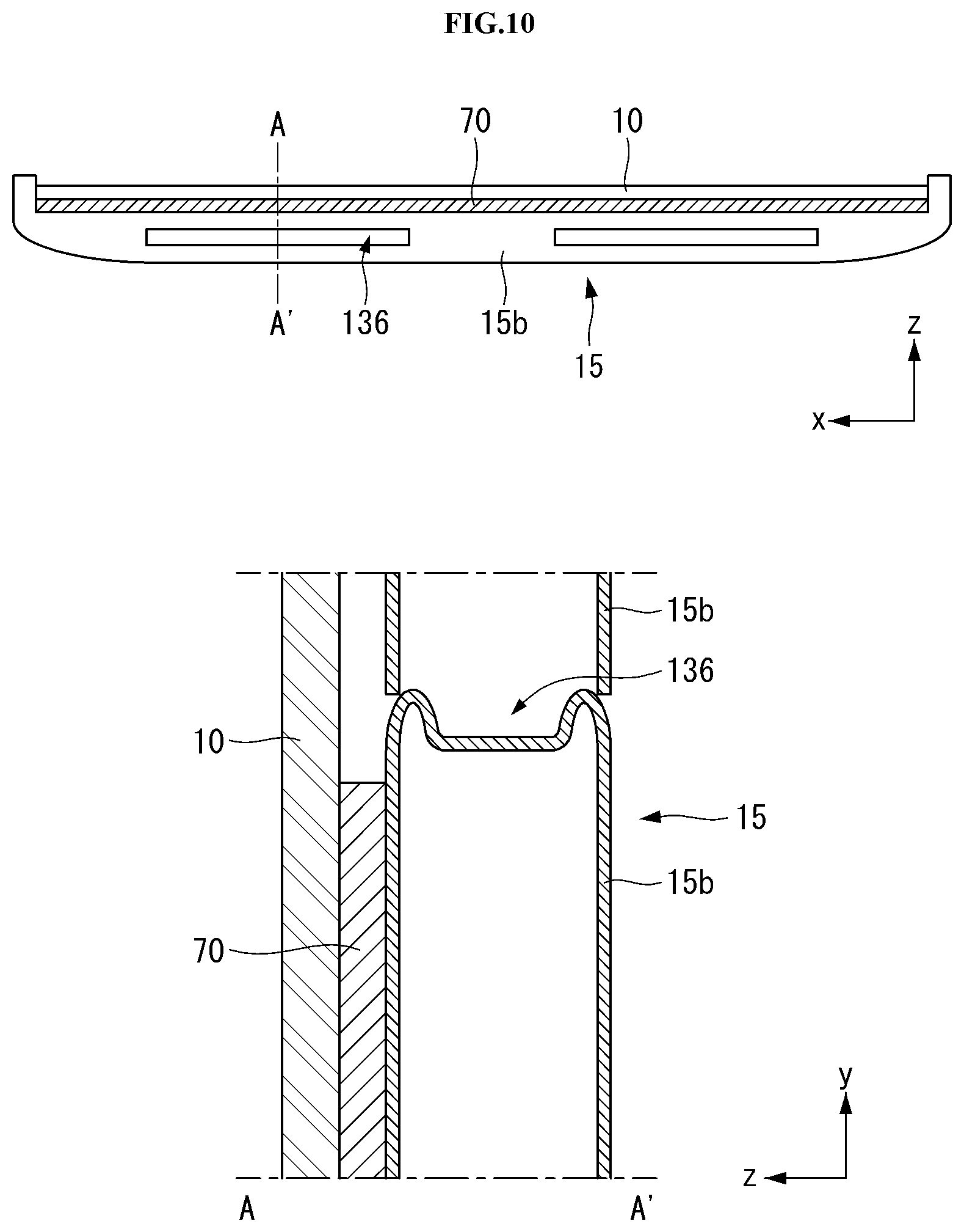 Patent US12108549 Figure 10 – Display device