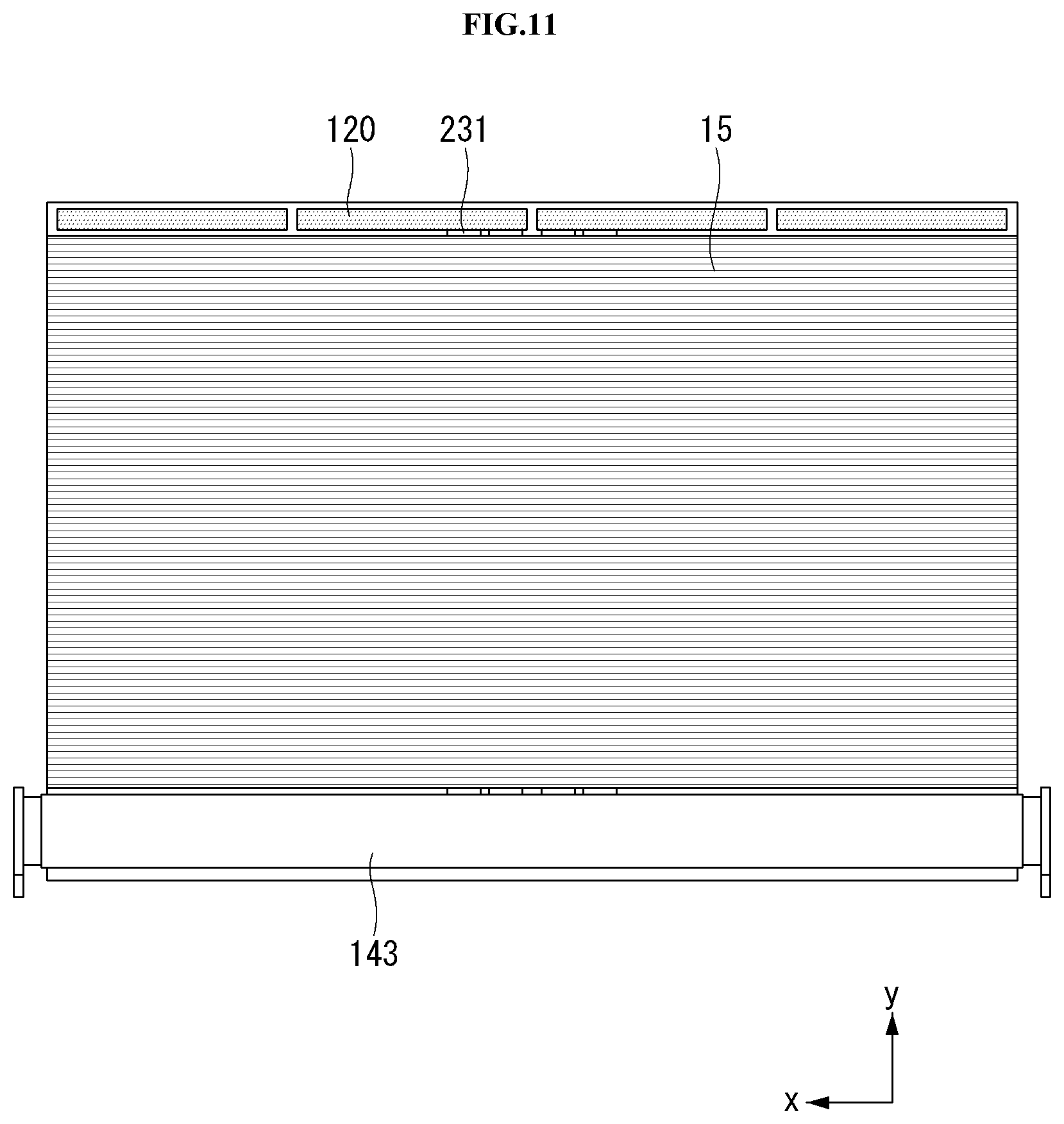 Patent US12108549 Figure 11 – Display device