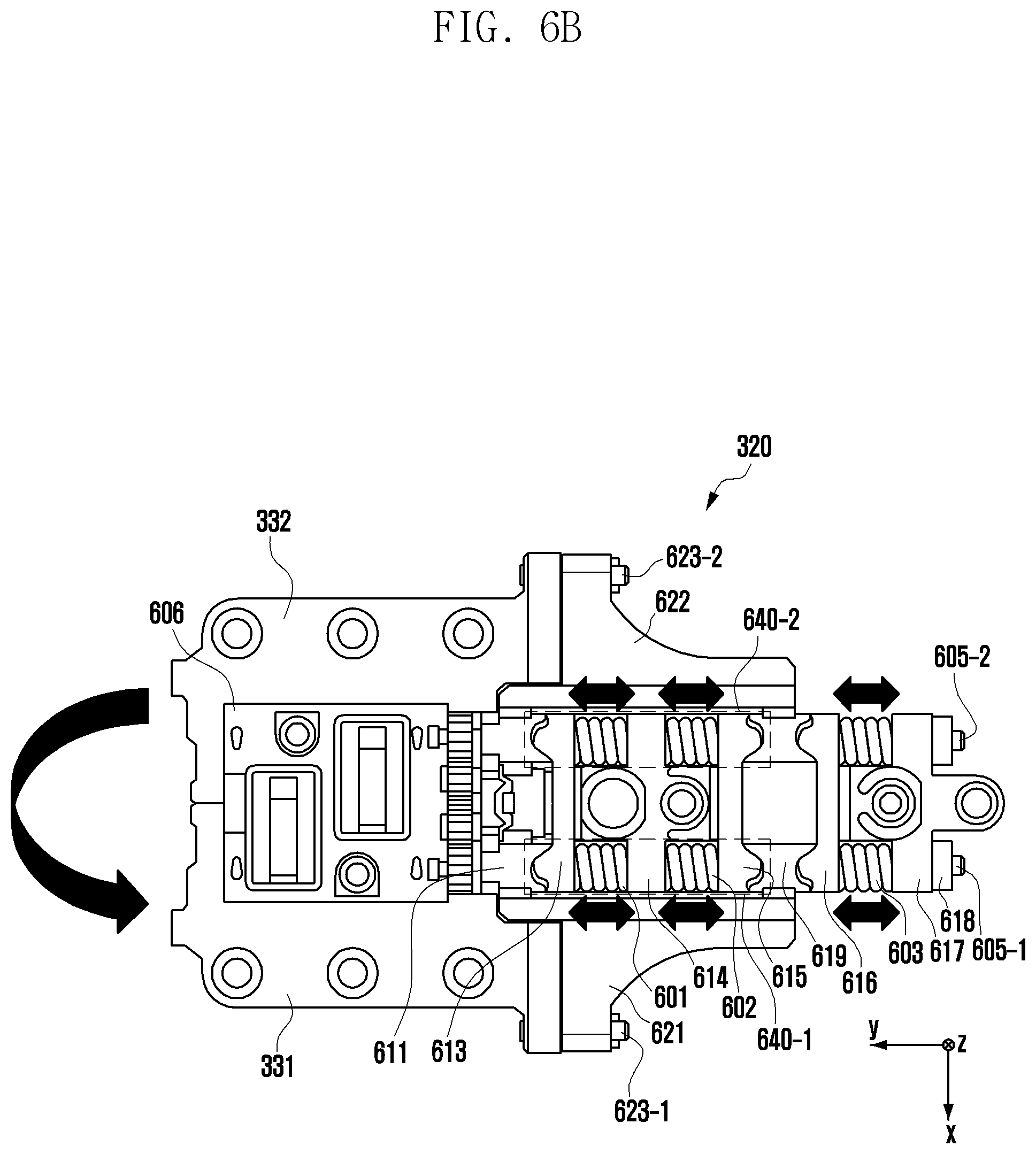 Patent US12108550 Figure 8 – Electronic device including hinge module
