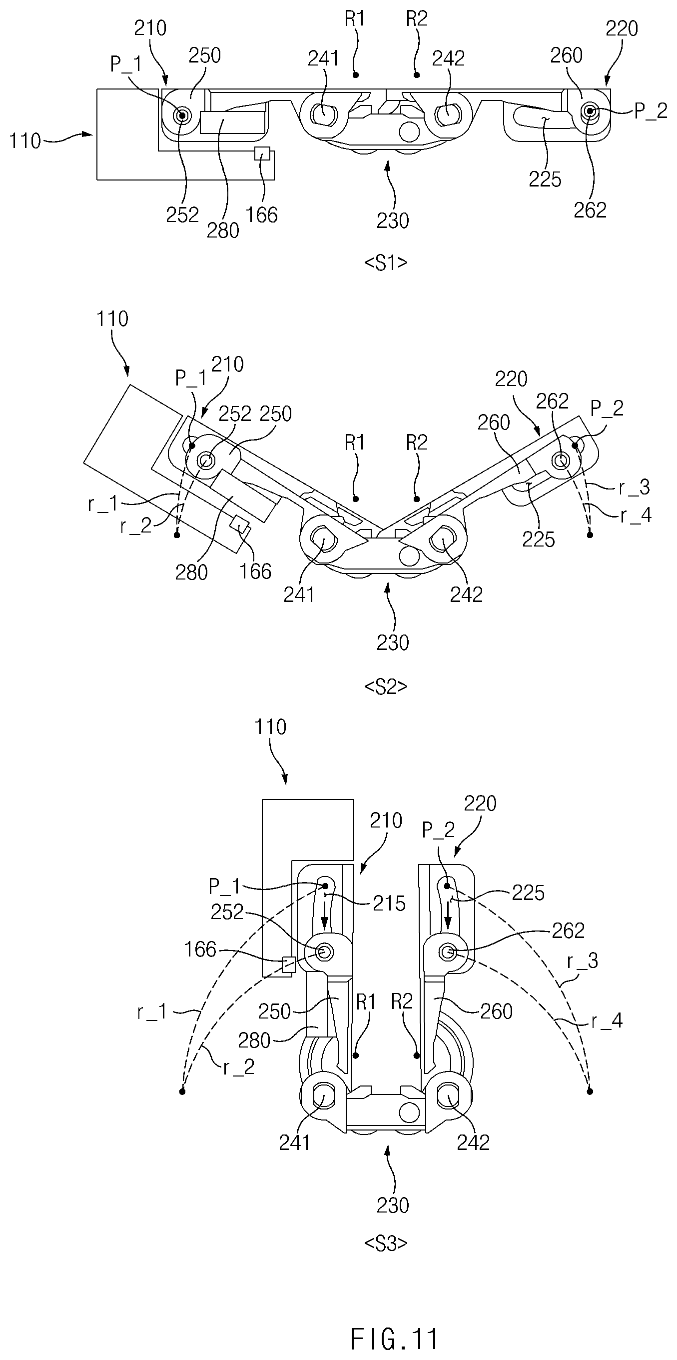 Patent US12108551 Figure 13 – Electronic device including hinge structure