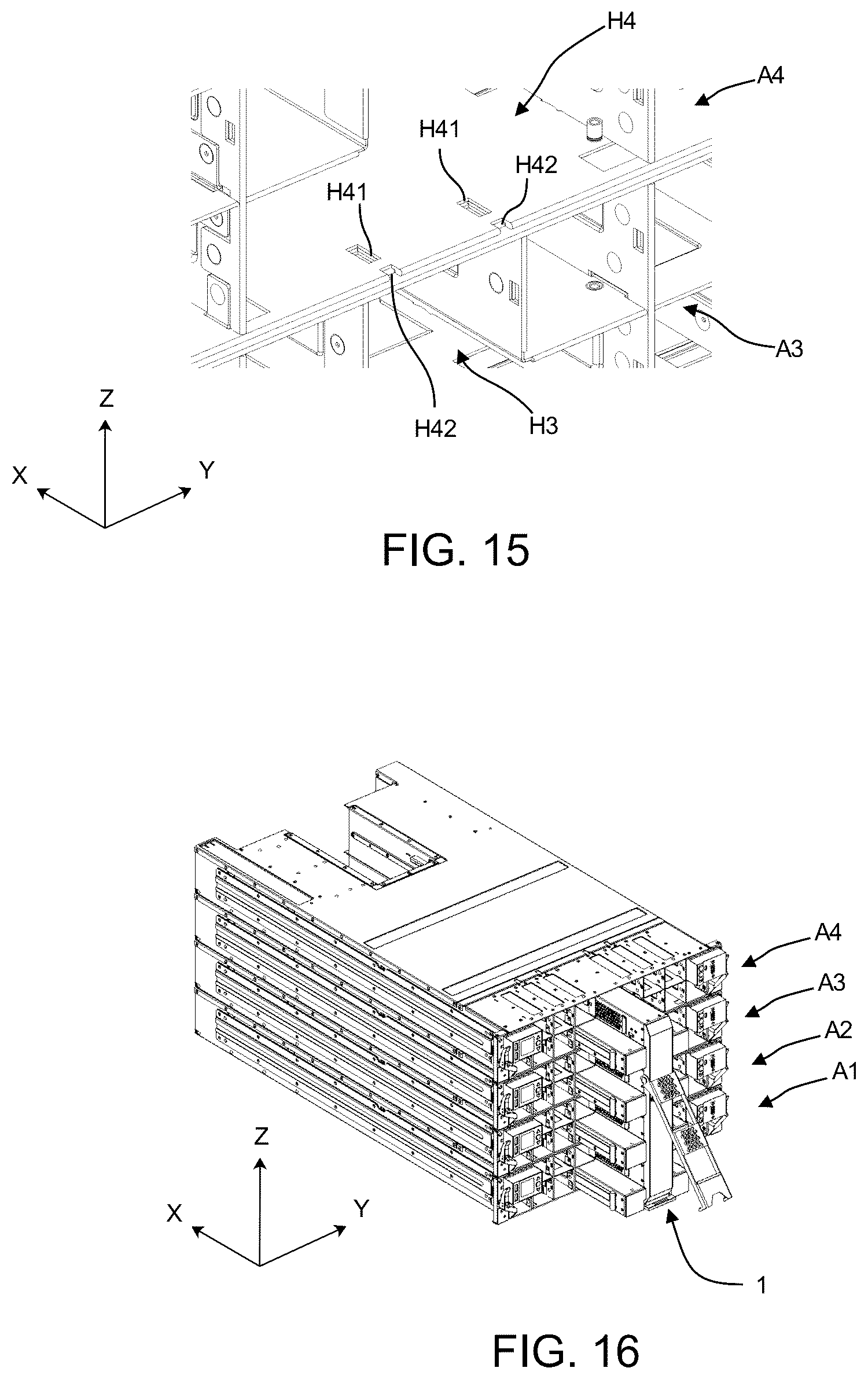Patent US12108555 Figure 7 – Interconnecting module configured for interconnecting computing units in a HPC cabinet and a method for engaging said interconnecting module