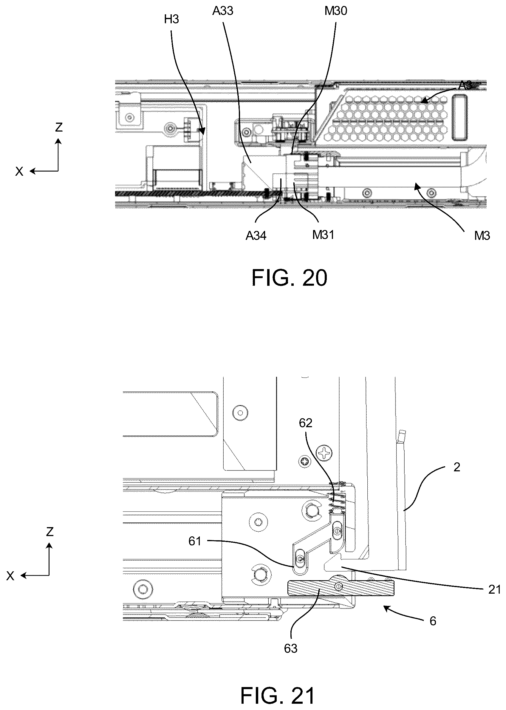 Patent US12108555 Figure 10 – Interconnecting module configured for interconnecting computing units in a HPC cabinet and a method for engaging said interconnecting module
