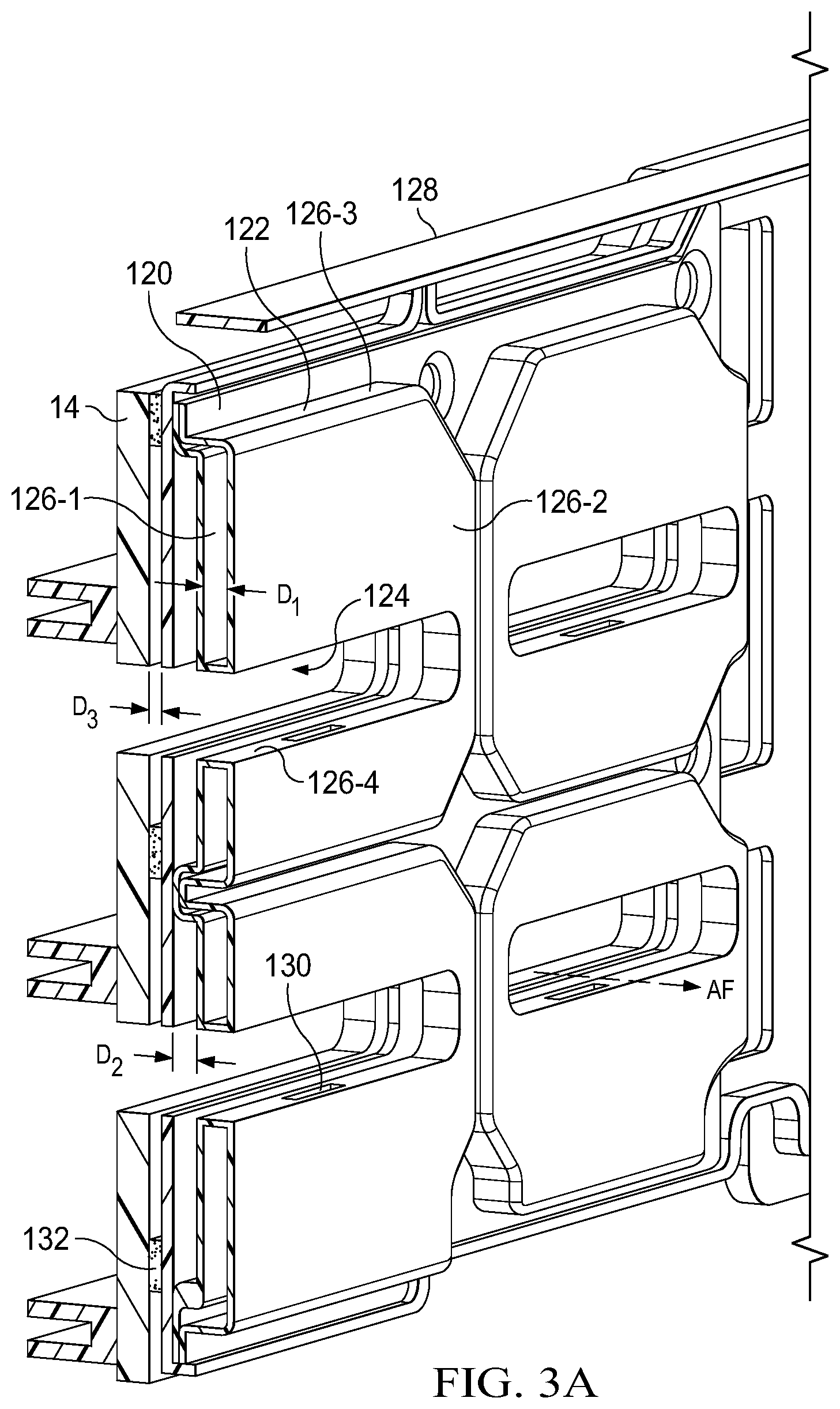 Patent US12108557 Figure 3 – Backplane-attached acoustically reactive elements