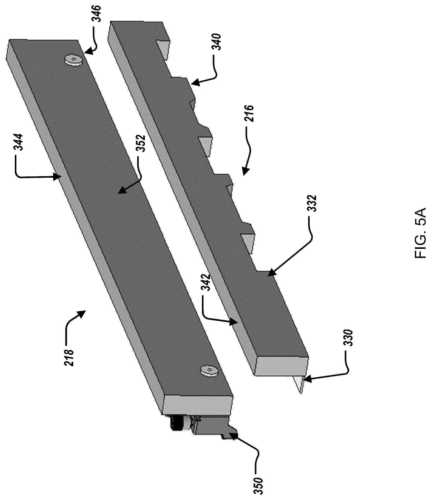 Patent US12108560 Figure 5 – Computing chassis including acoustical baffles