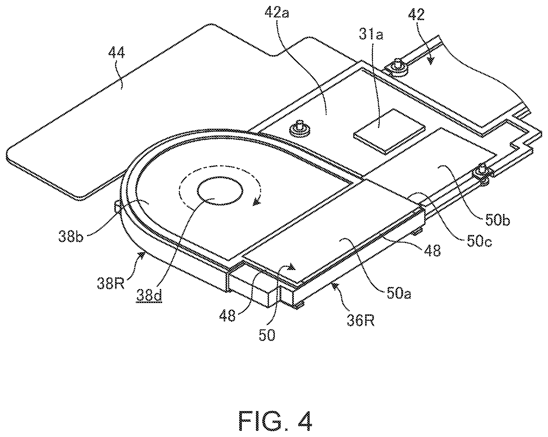 Patent US12108561 Figure 4 – Electronic apparatus and cooling module
