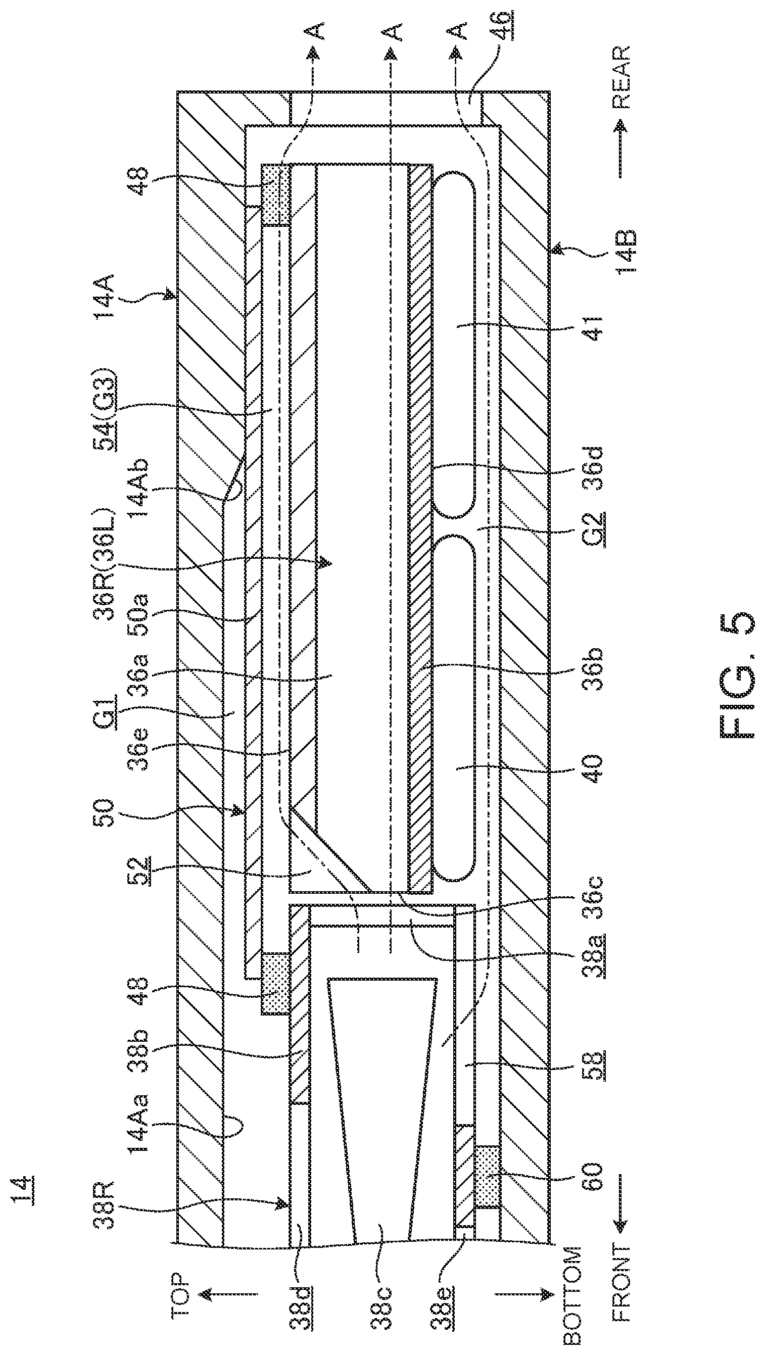 Patent US12108561 Figure 5 – Electronic apparatus and cooling module