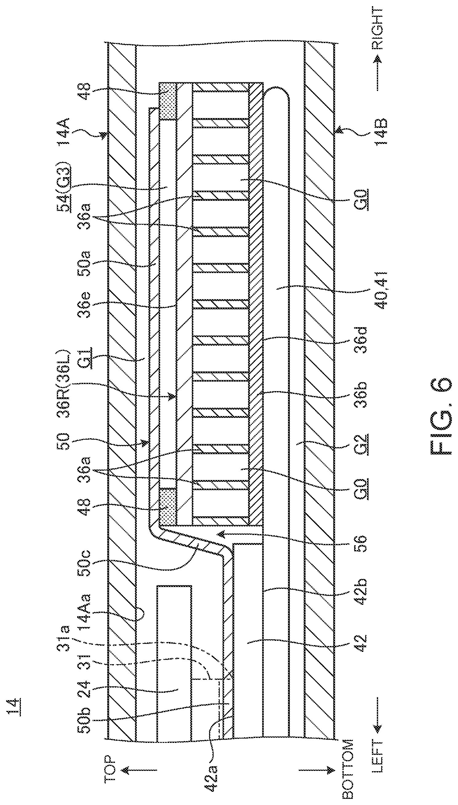 Patent US12108561 Figure 6 – Electronic apparatus and cooling module