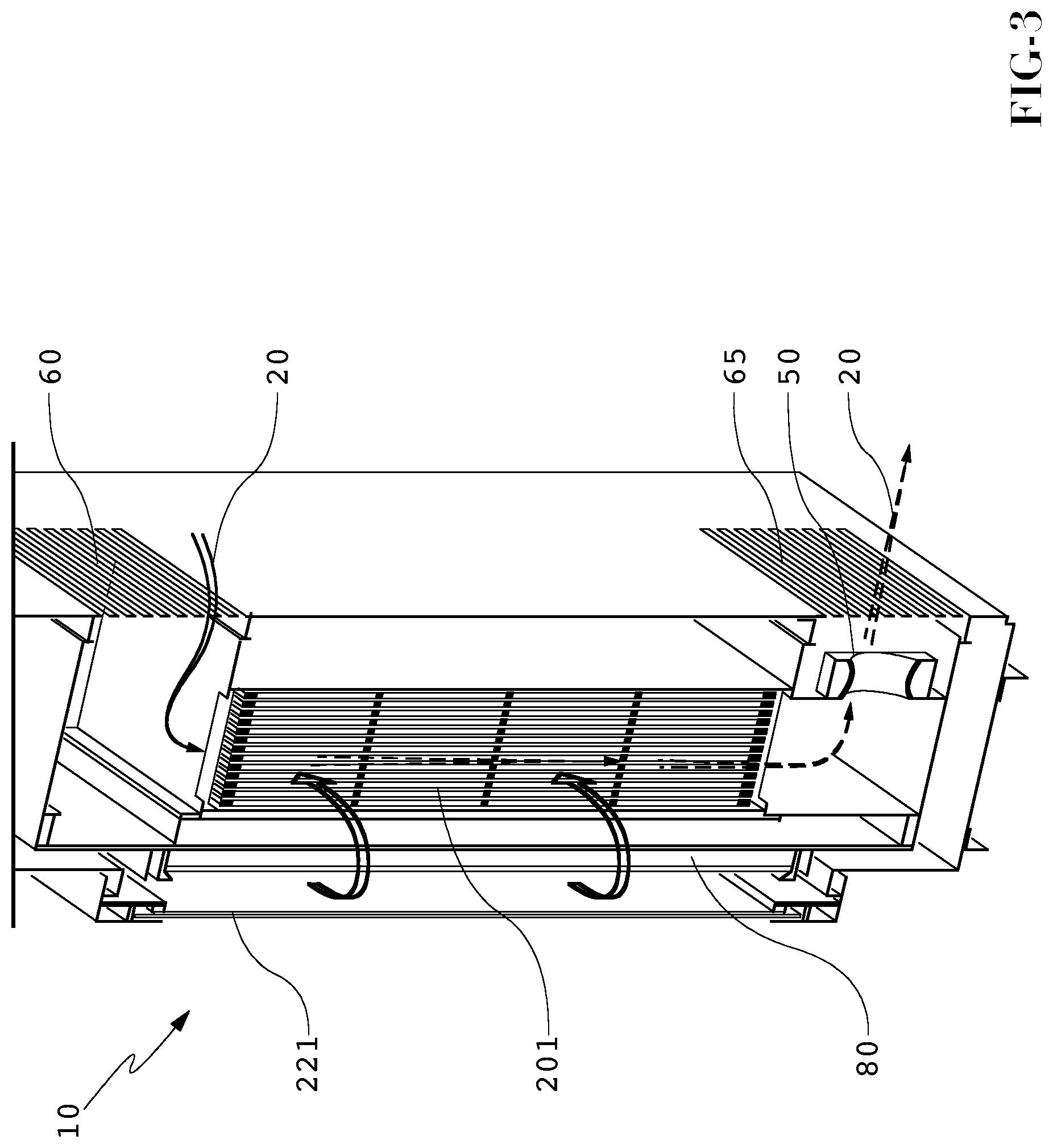 Patent US12108562 Figure 3 – Electronic display with cooling
