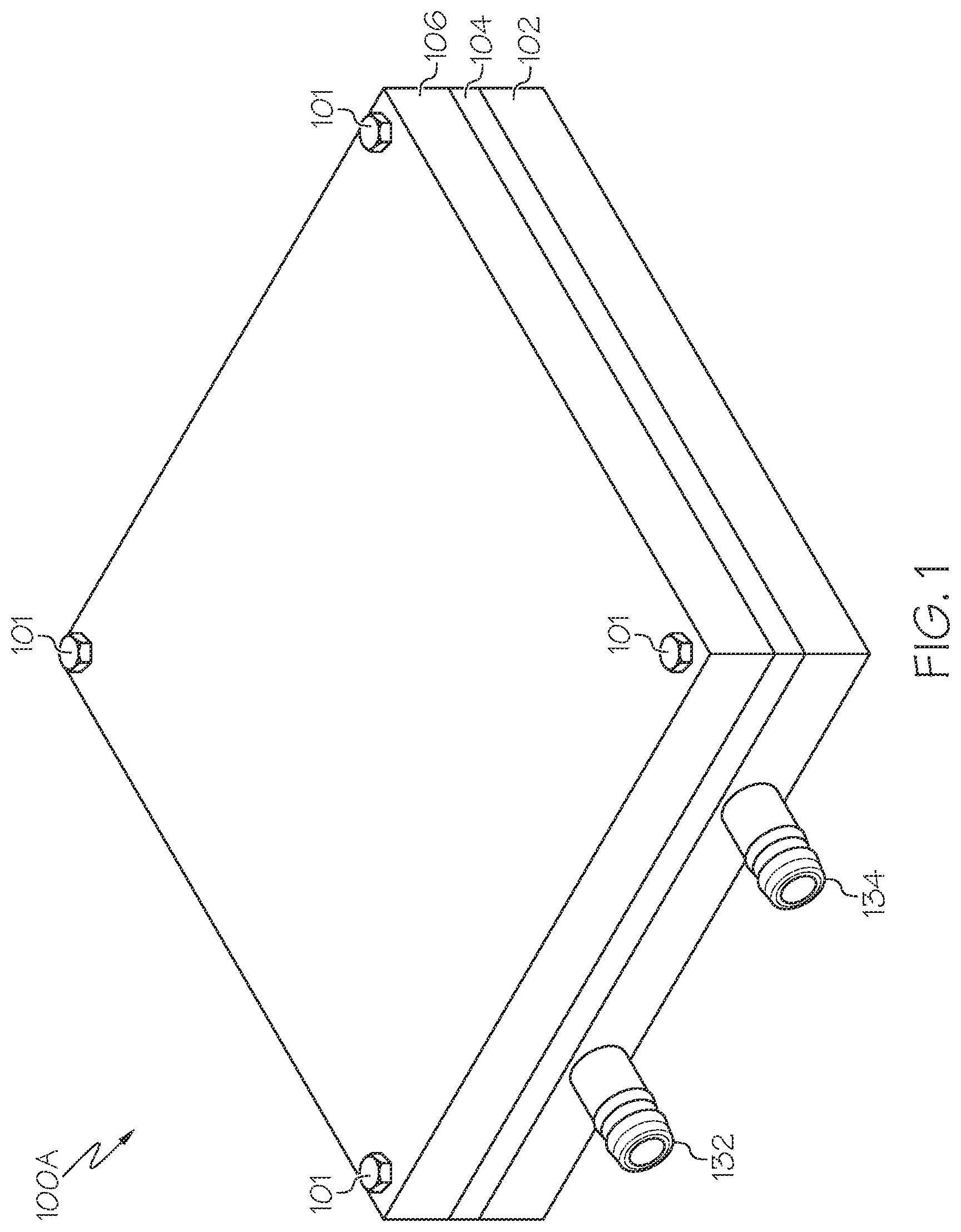 Patent US12108563 Figure 1 – Power electronics assemblies having embedded power electronics devices