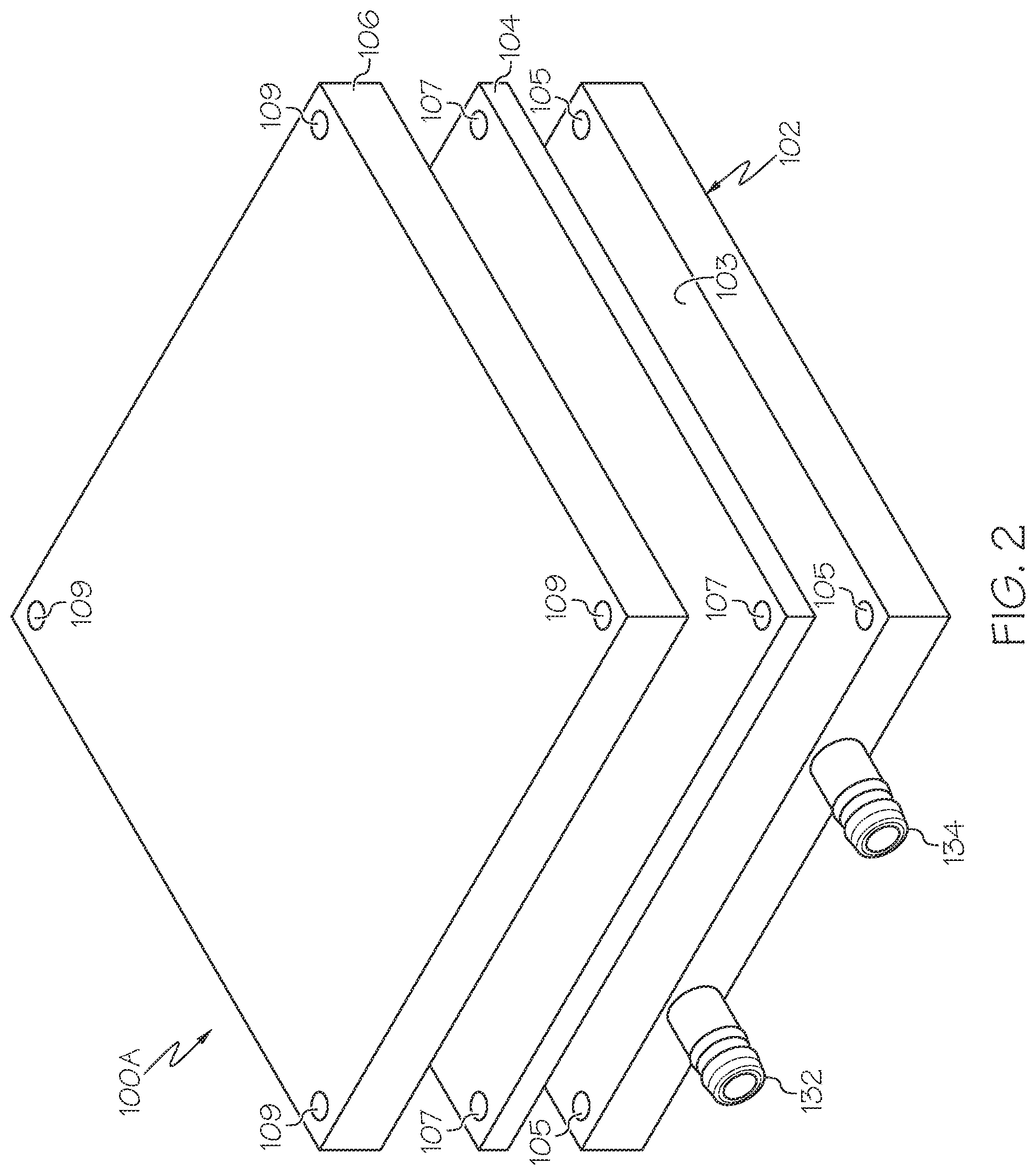 Patent US12108563 Figure 2 – Power electronics assemblies having embedded power electronics devices