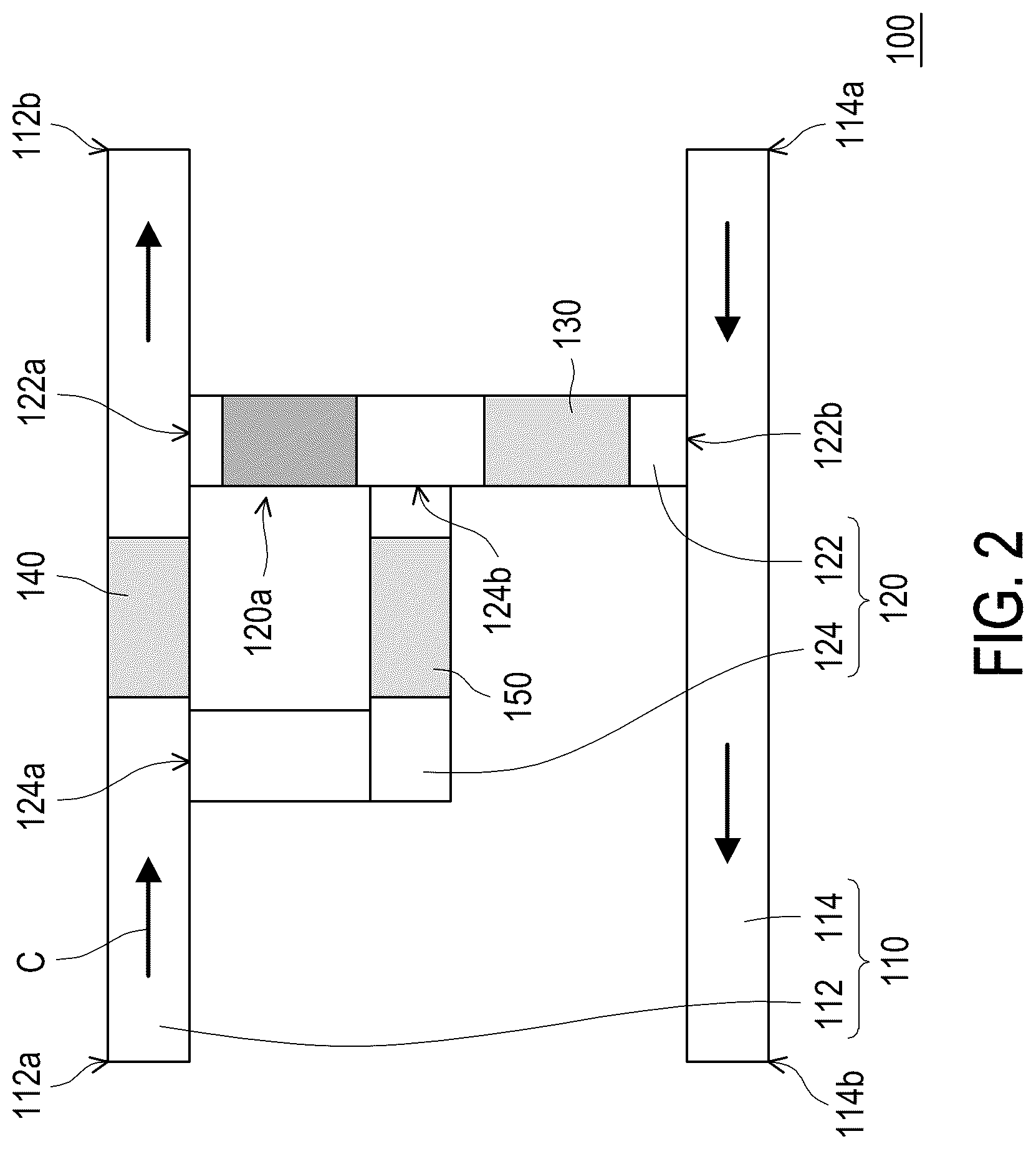 Patent US12108564 Figure 2 – Flow path module, coolant distribution device, and server