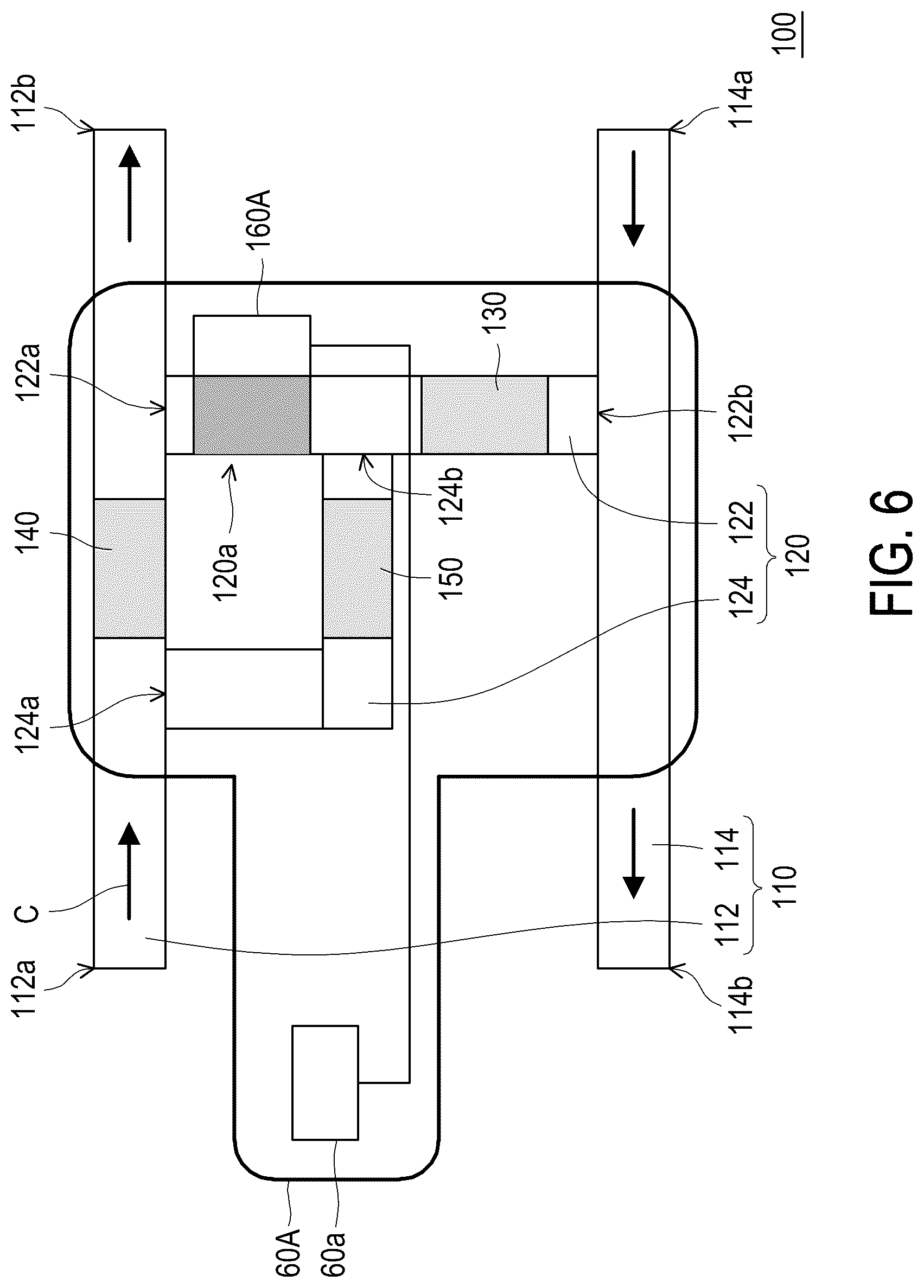 Patent US12108564 Figure 7 – Flow path module, coolant distribution device, and server