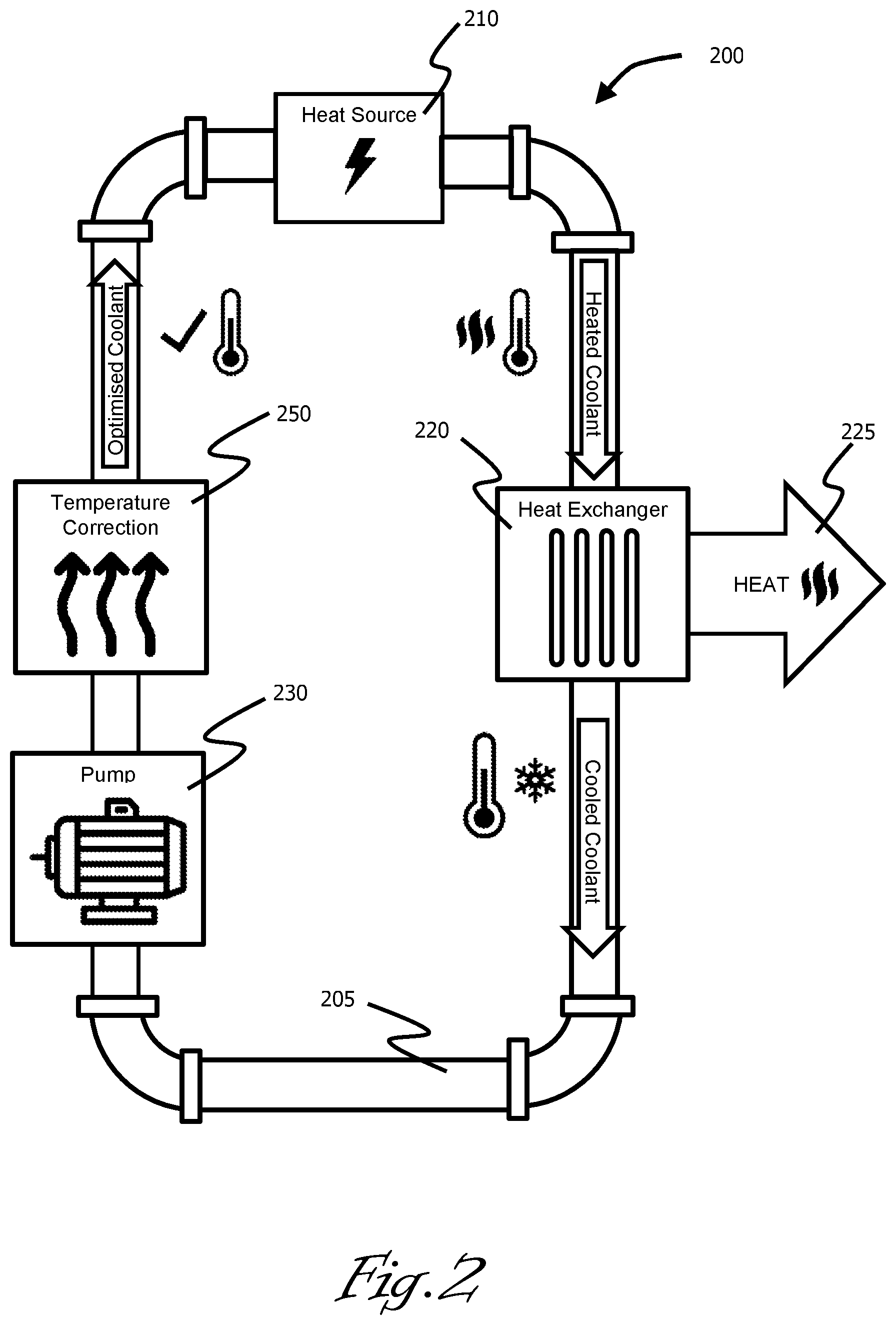 Patent US12108567 Figure 2 – Thermal management system