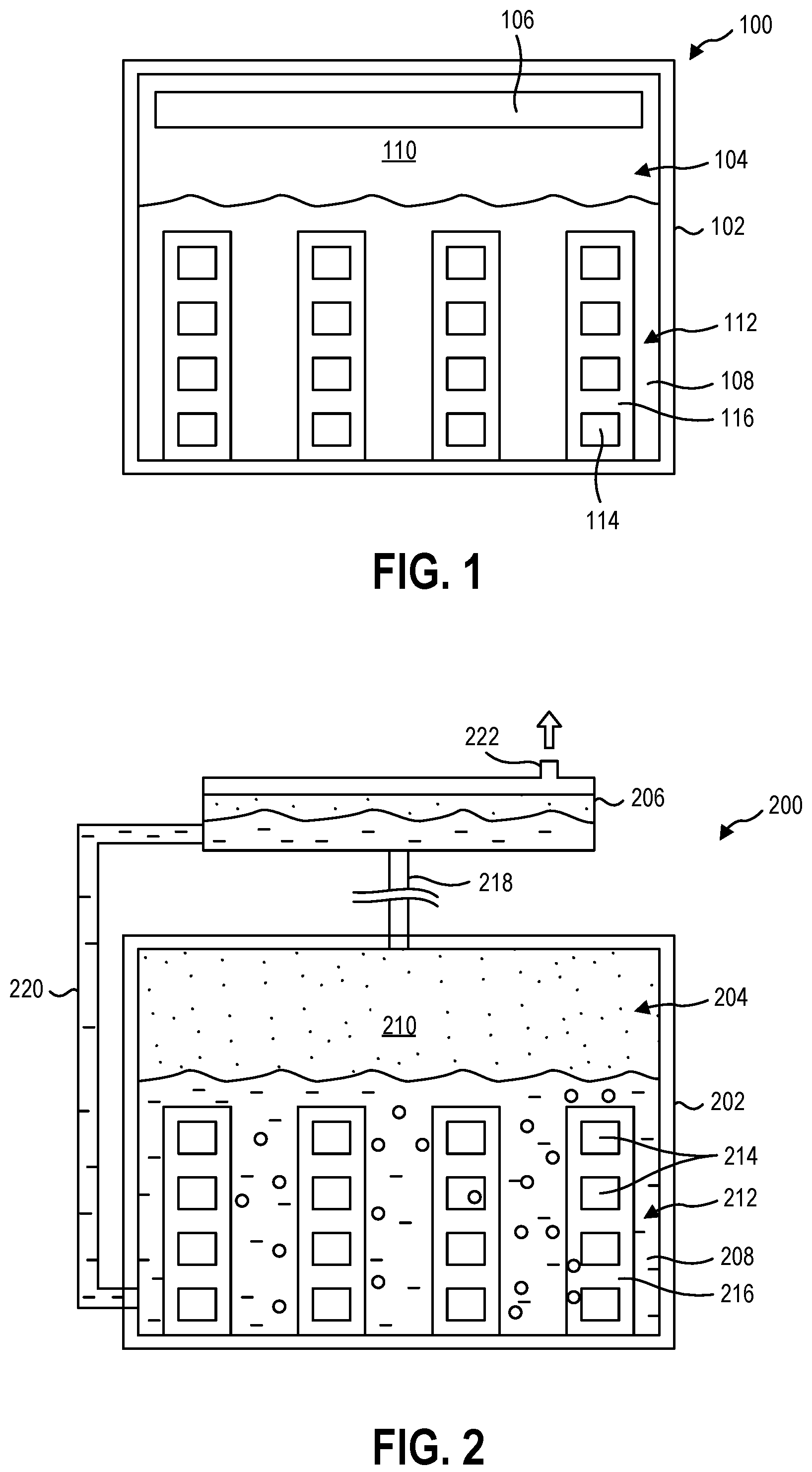 Patent US12108568 Figure 1 – Systems and methods for thermal management of high-capacity devices in immersion-cooled datacenters
