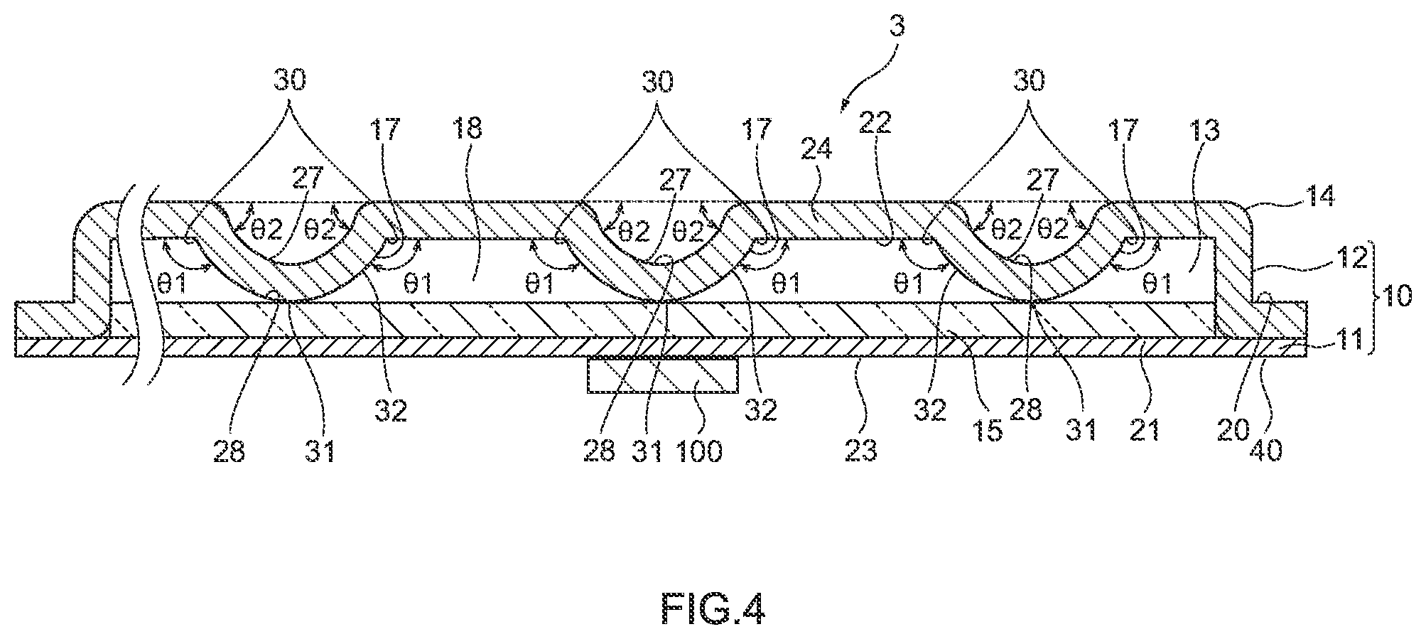 Patent US12108570 Figure 4 – Vapor chamber