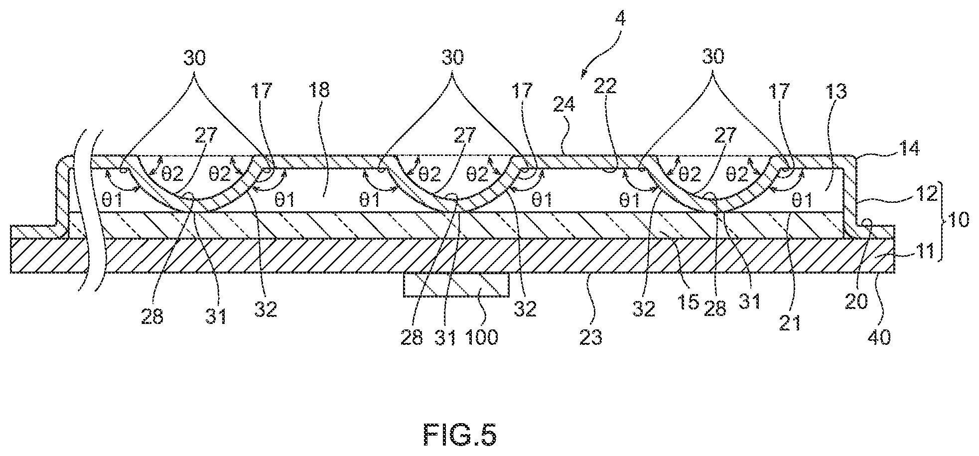 Patent US12108570 Figure 5 – Vapor chamber