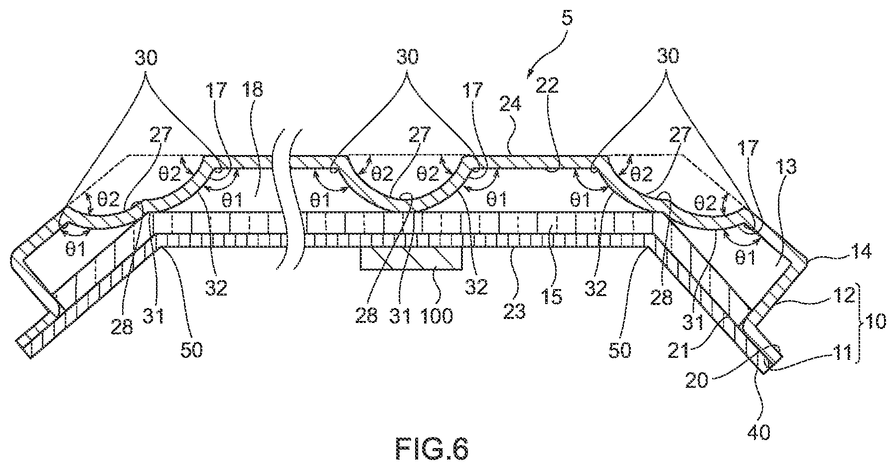 Patent US12108570 Figure 6 – Vapor chamber