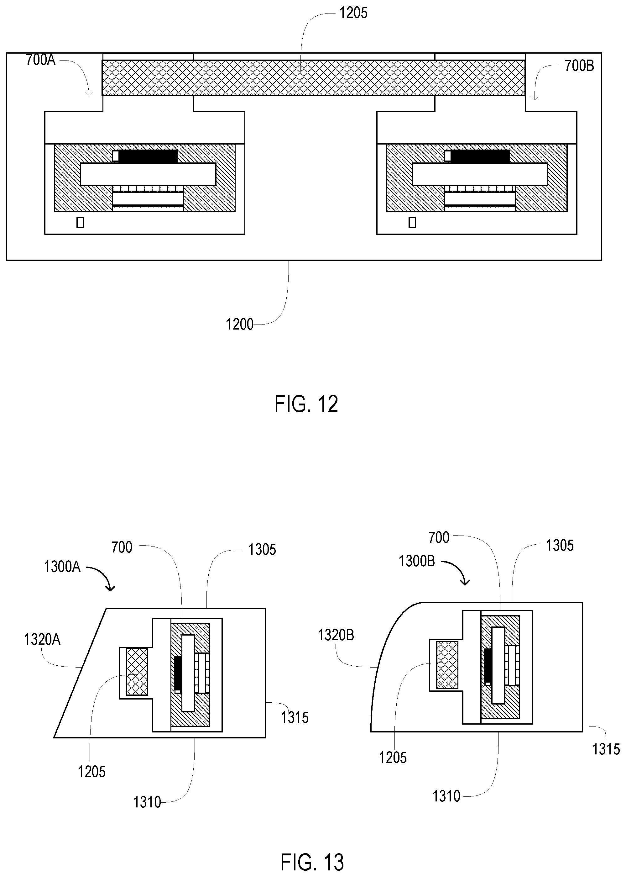 Patent US12108575 Figure 12 – Regulating temperature of an image sensor using a thermoelectric cooler