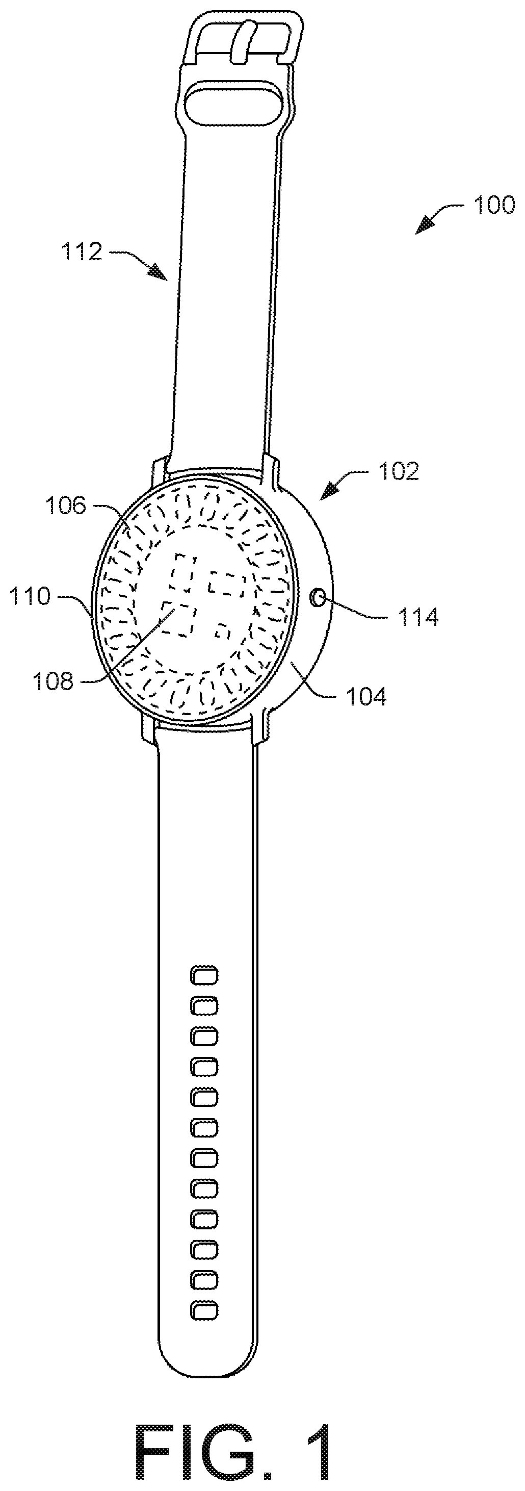 Patent US12108576 Figure 1 – Thermal interposer for electronic device
