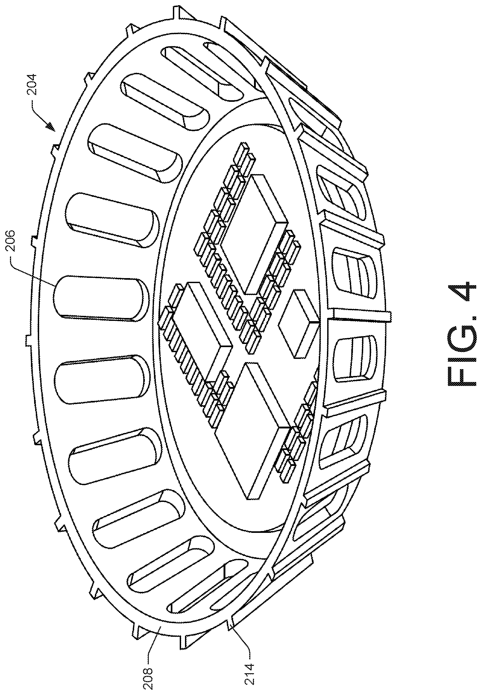 Patent US12108576 Figure 4 – Thermal interposer for electronic device