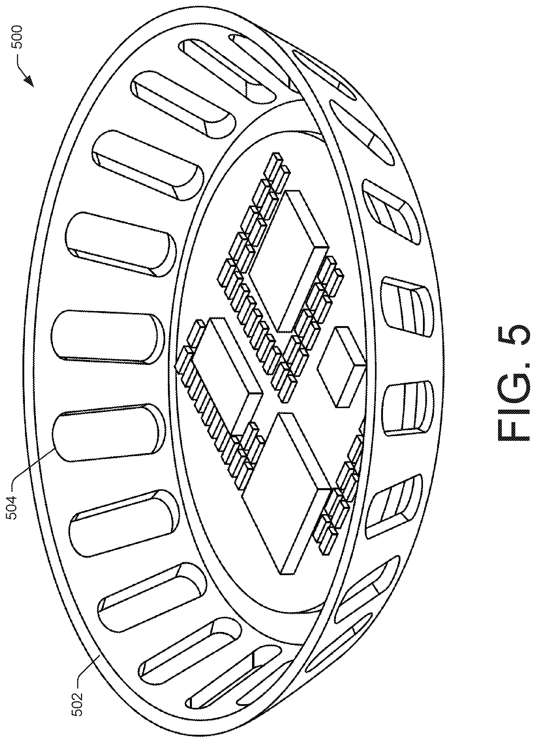 Patent US12108576 Figure 5 – Thermal interposer for electronic device