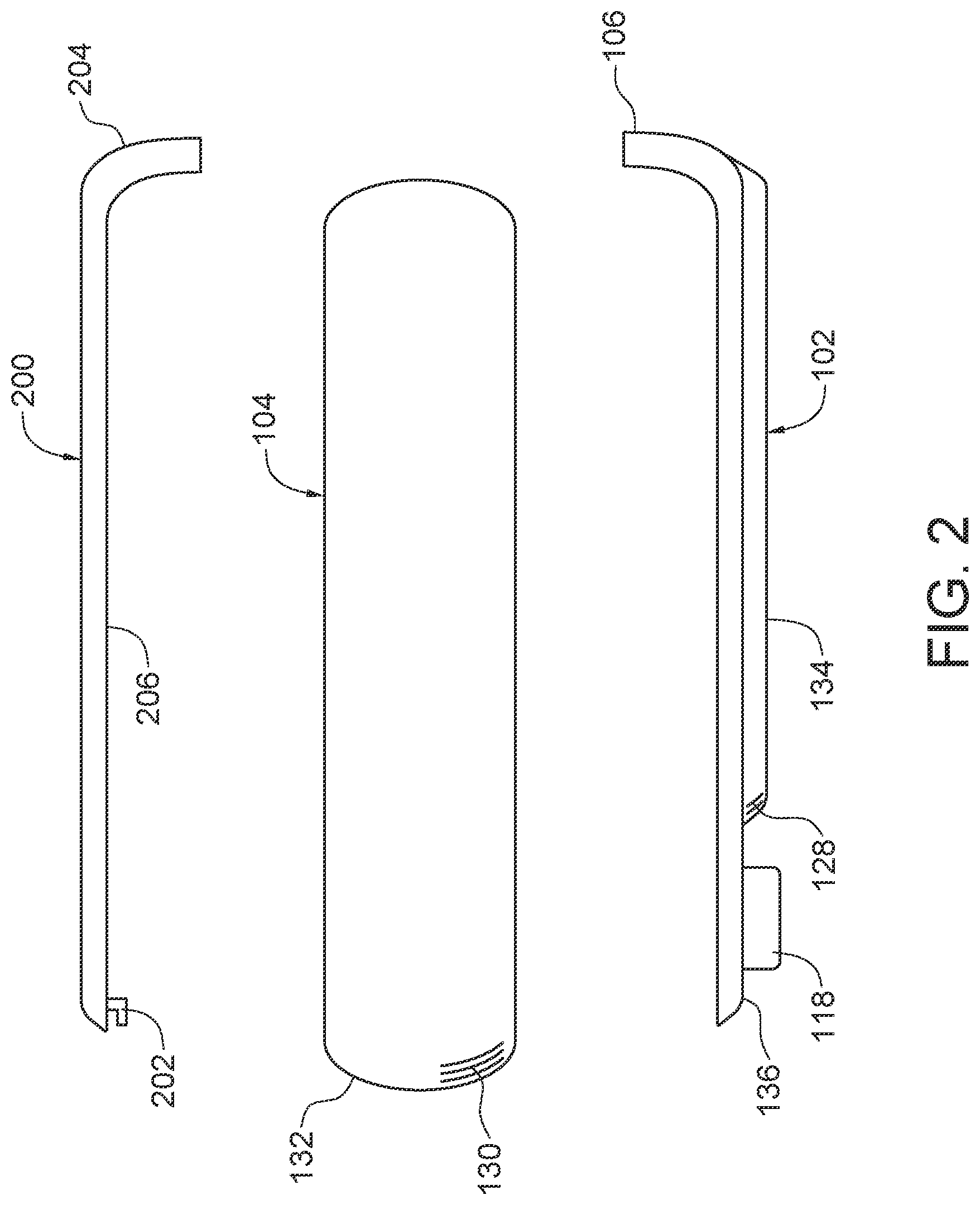 Patent US12108581 Figure 2 – Multi-chambered shield enclosure for vertically stacked module arrangement and electronic apparatus incorporating same